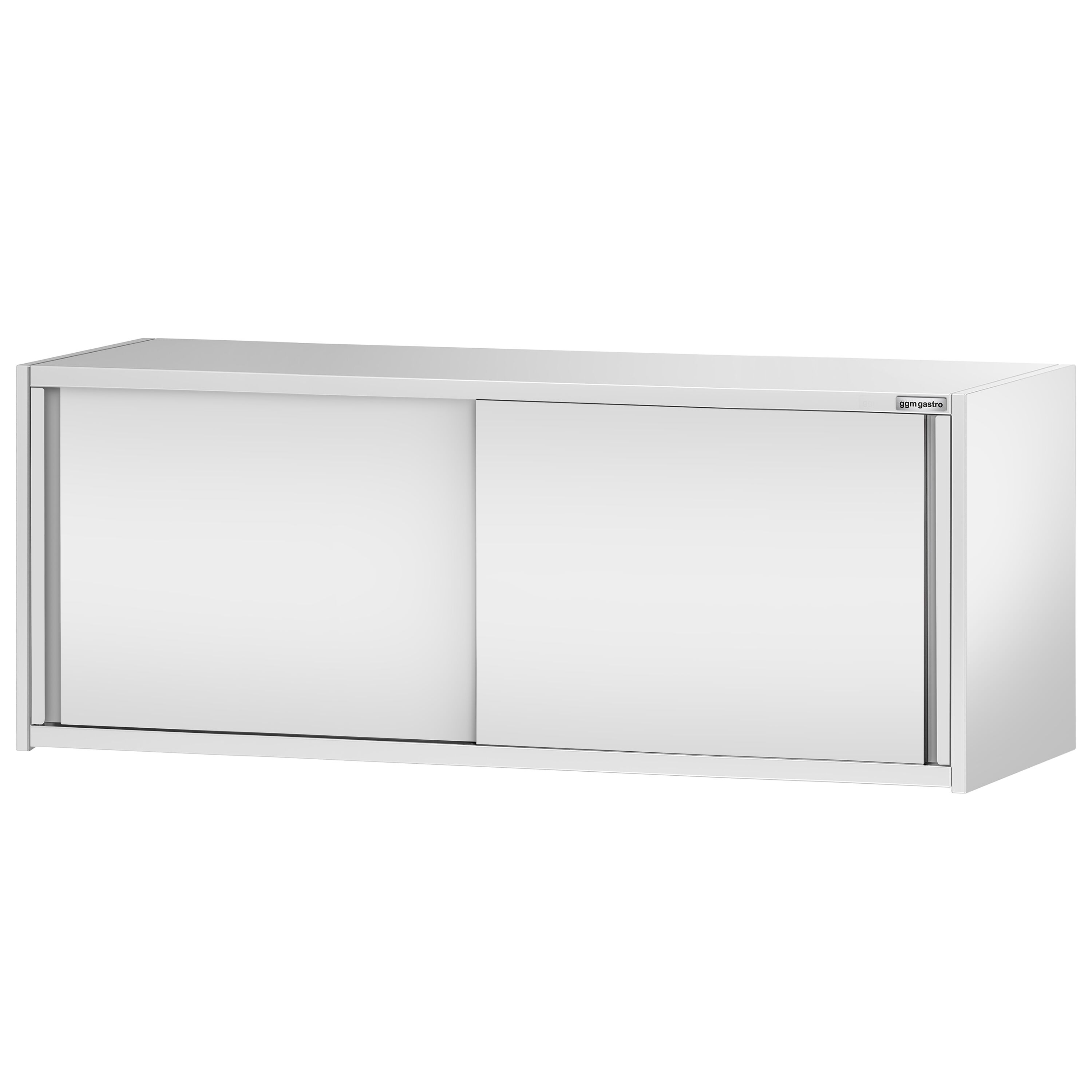 Armoire murale en acier inoxydable PREMIUM - 2000x400mm - avec portes coulissantes - 650mm de haut