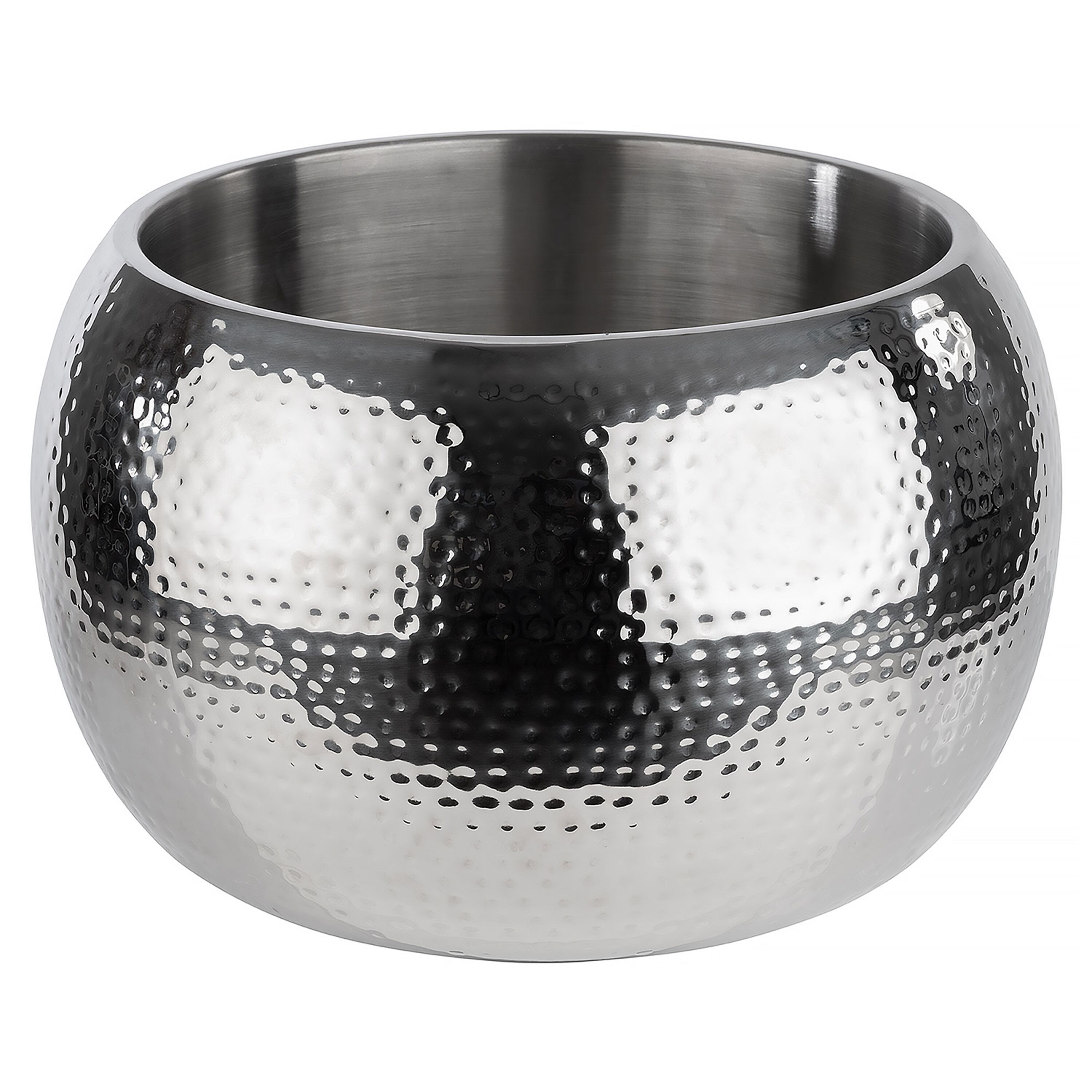 Vasque à bouteilles - BIG BOWL - Acier inoxydable 18/8 - 8 litres - Ø370mm - Hauteur:230mm