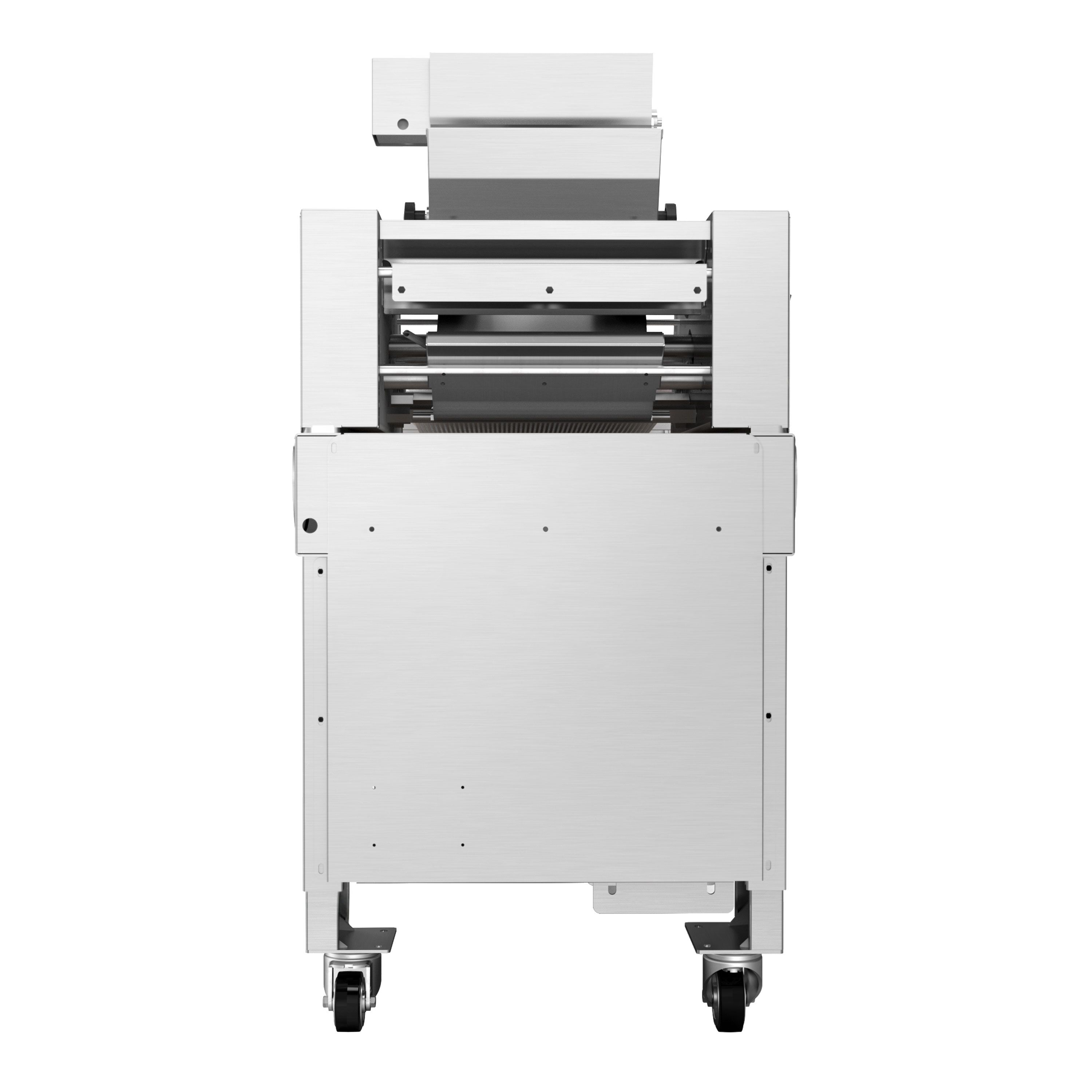 Façonneuse de boulangerie - Sur piétement - 2 cylindres - 550W - Jusqu’à 2500 pièces/h - Acier inoxydable