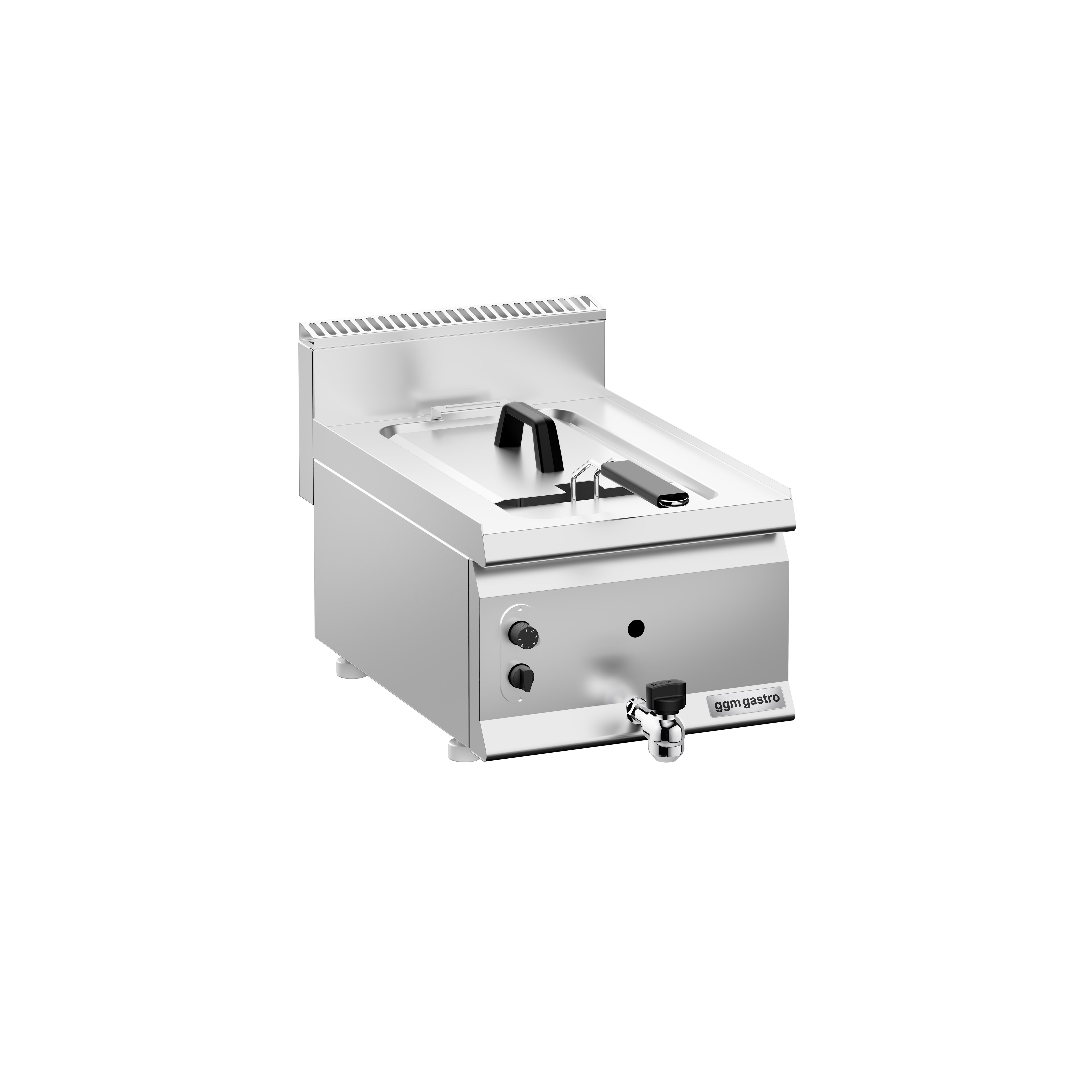 Friteuse à gaz – 8 litres – 6 kW – avec robinet de vidange