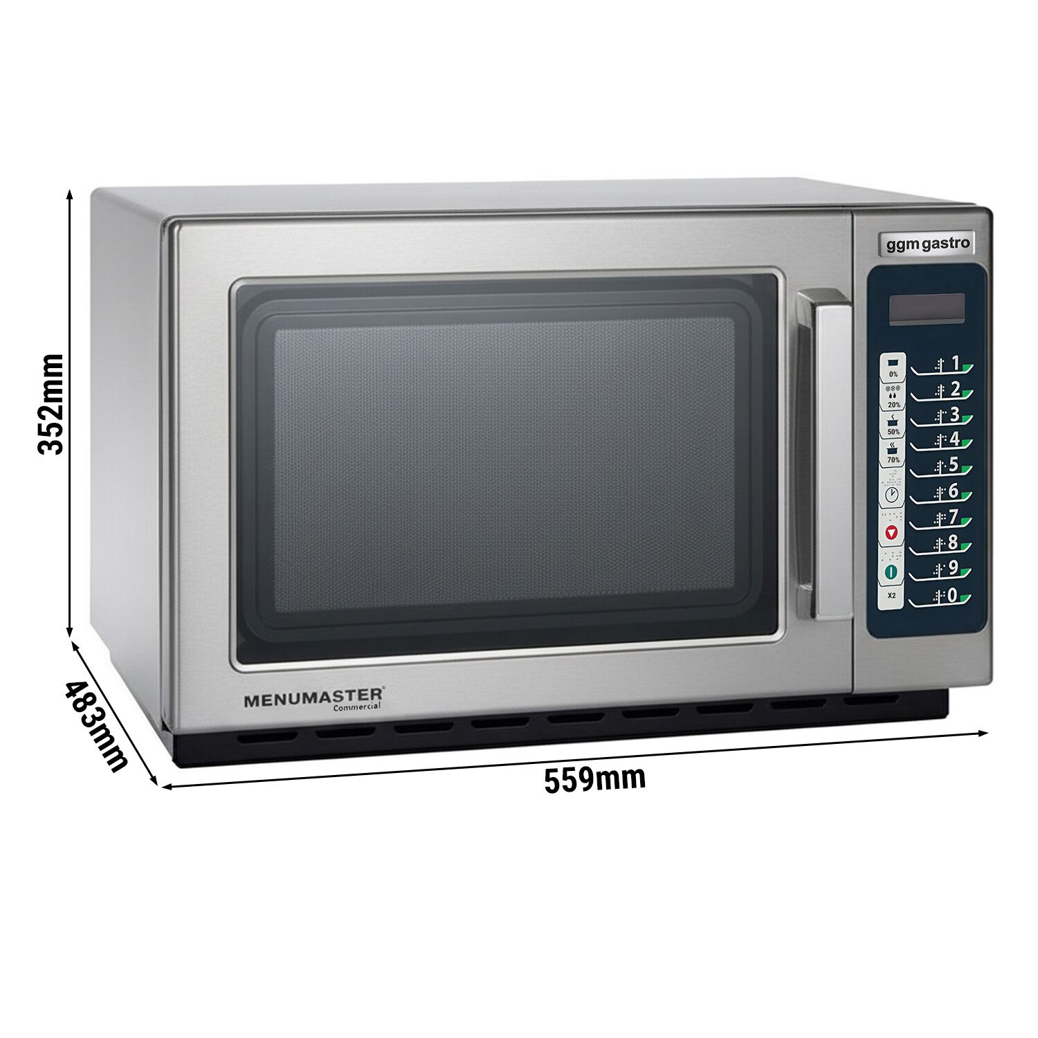 Micro-ondes automatique – 34 litres – 1,1 kW – Numérique