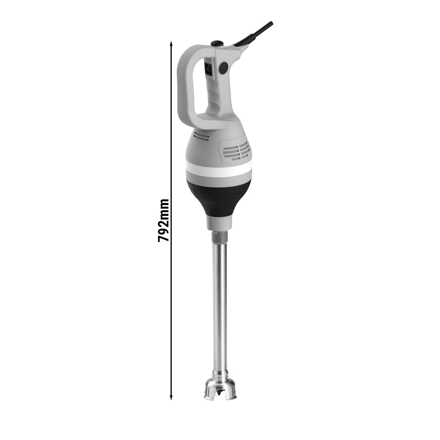 Mixeur plongeant professionnel - pied démontable inclus - pied 350mm - 430 W - 1 vitesse