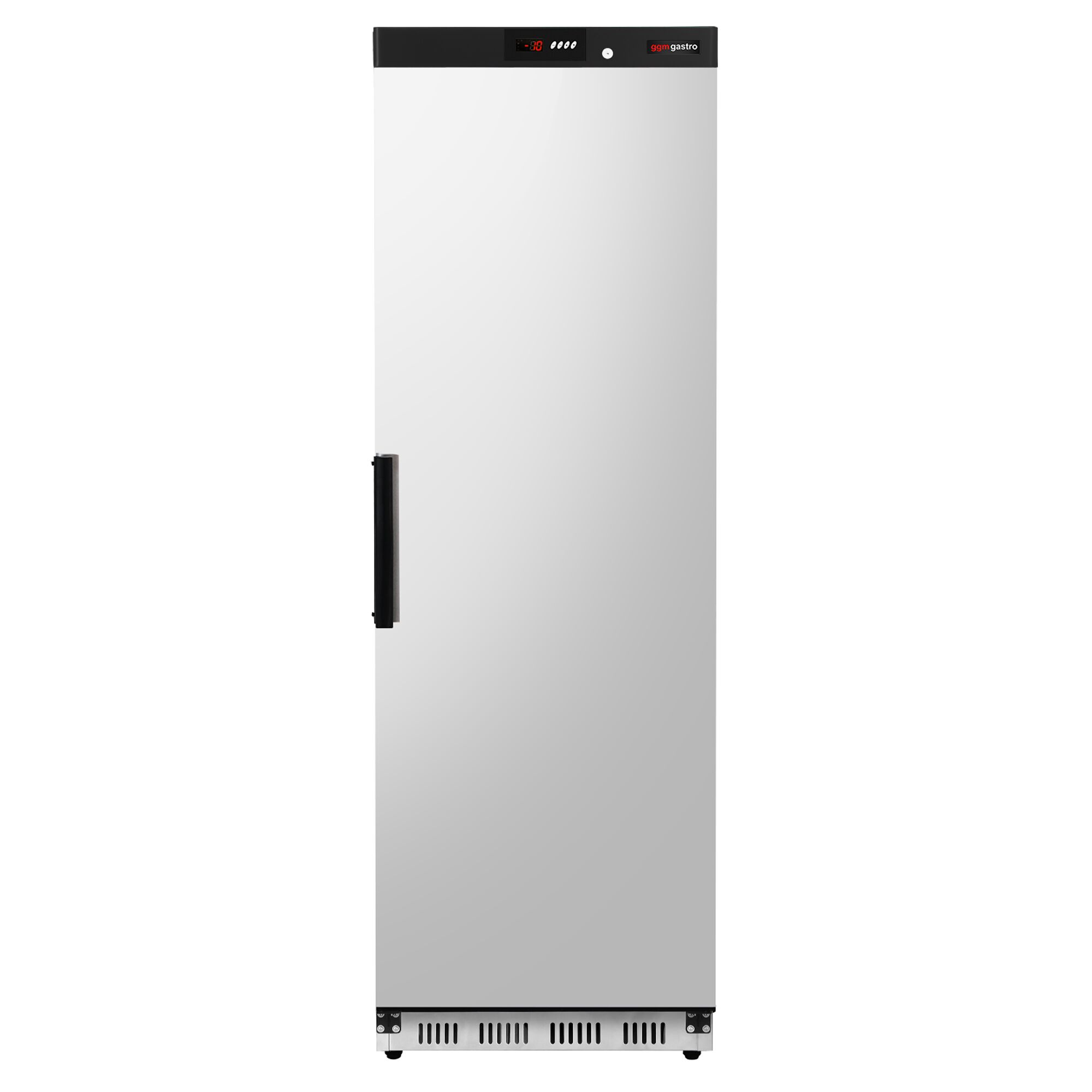 Congélateur de stockage inox PREMIUM – 400 litres – avec 1 porte – intérieur de la porte en plastique