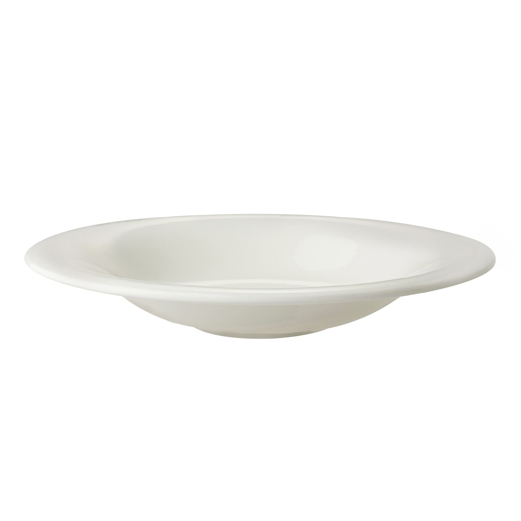 (6 pièces) LUX - Assiette Coupe Maastricht - Creuse - Ø 290 mm - Ivoire