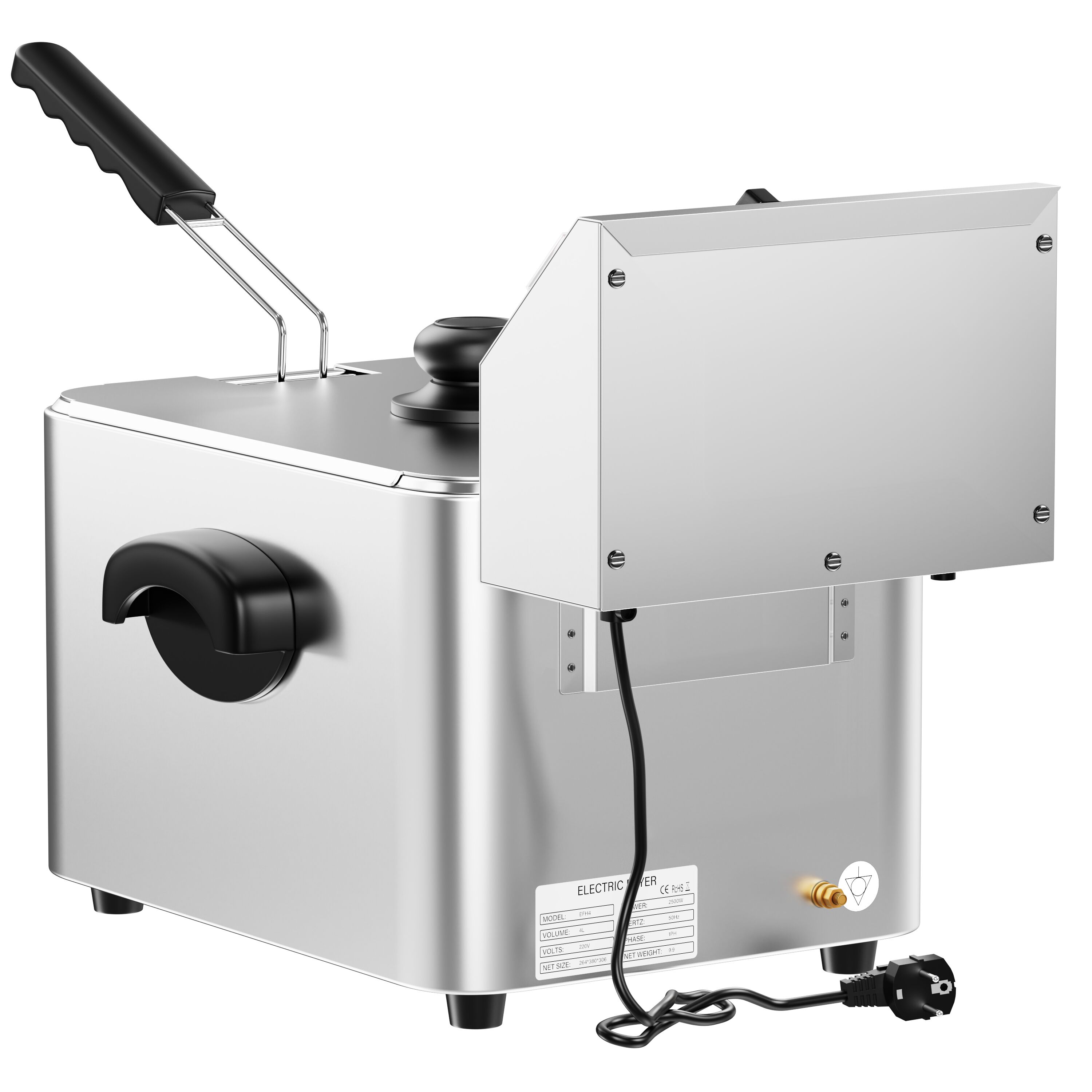 Friteuse électrique – 4 litres – 2,5 kW