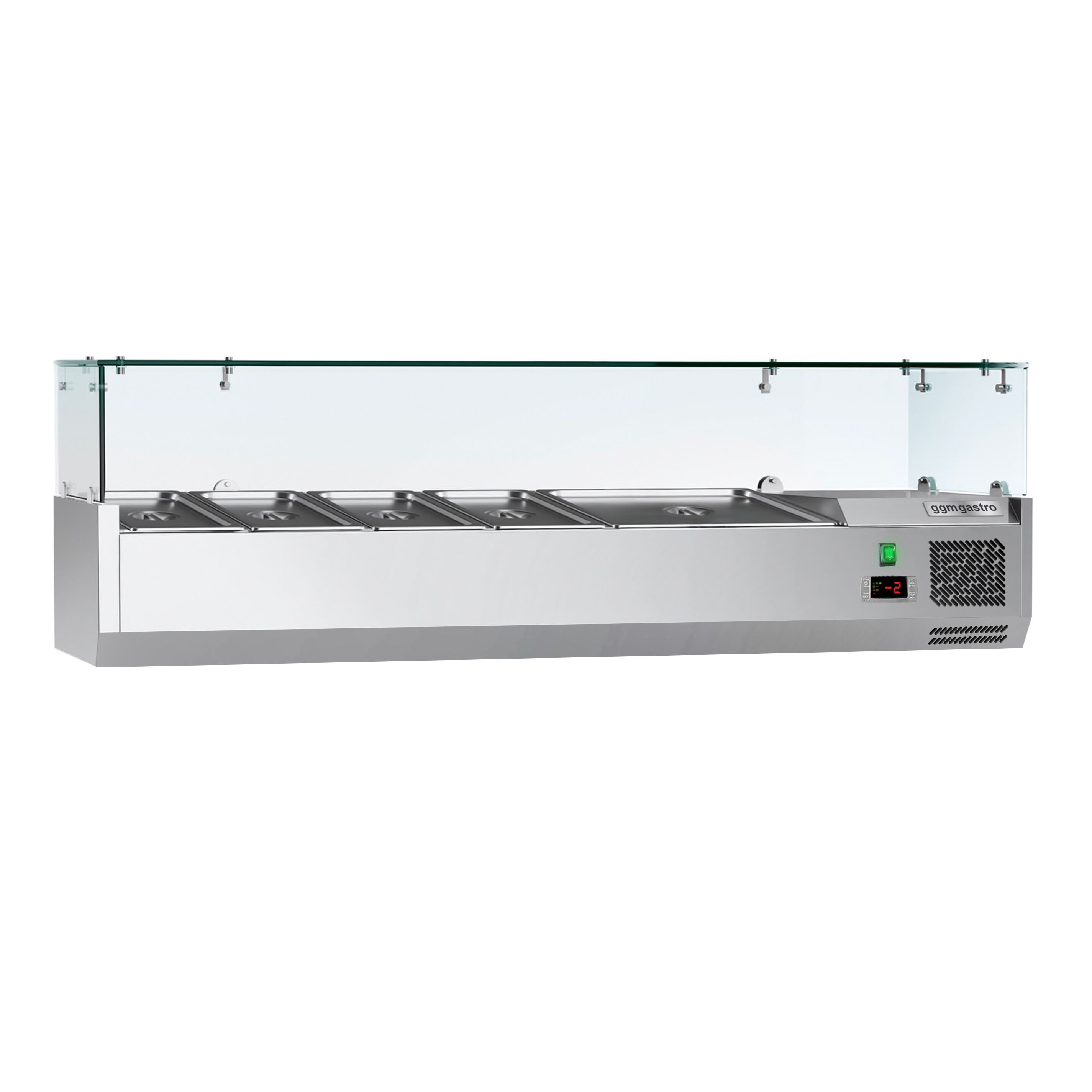 Vitrine Réfrigérée à Ingrédients ECO - 1400x395mm - 6x GN 1/3