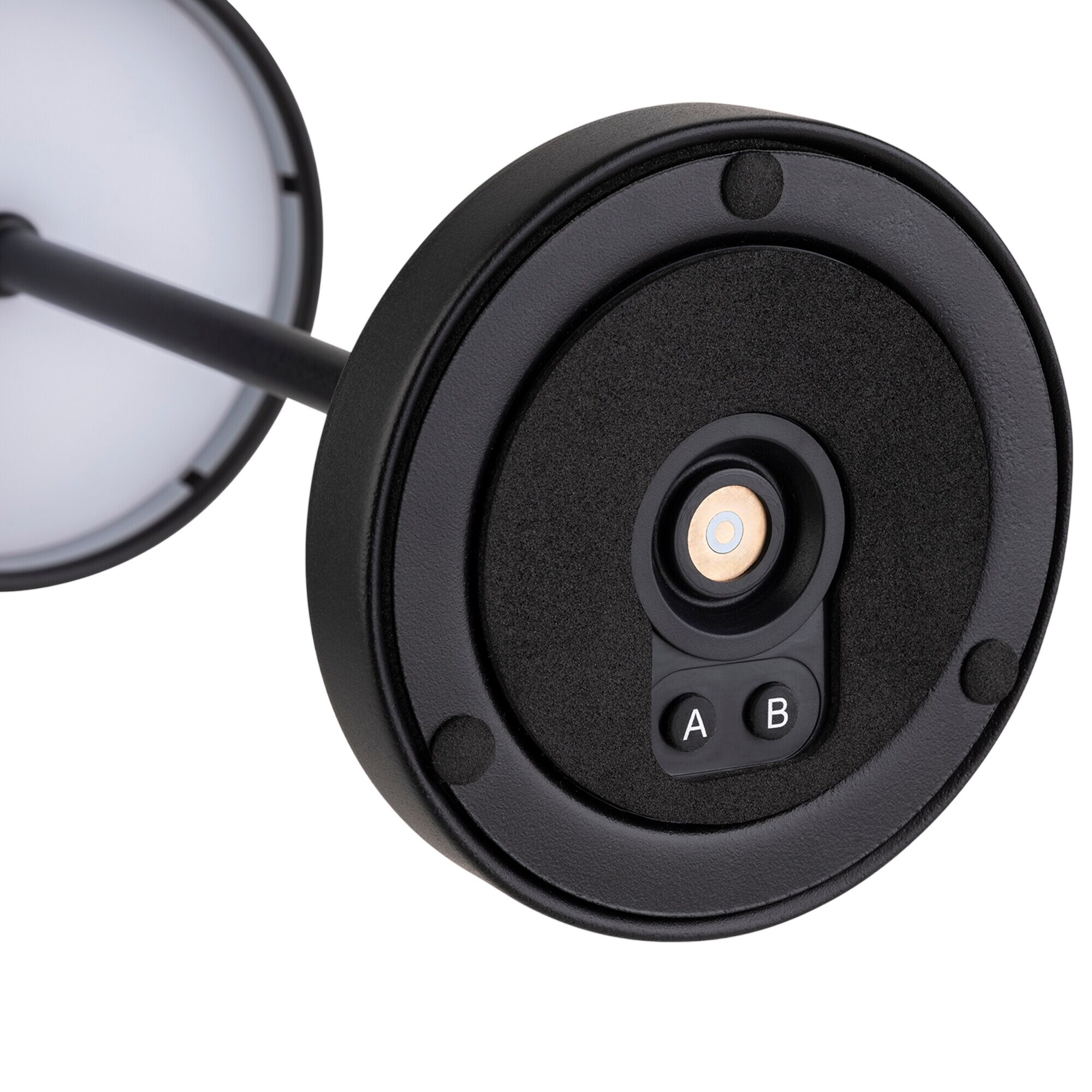 (4 pièces) Lampe de table – MERLE MINI – dimmable en 3 niveaux – Ø 90 mm – Noir