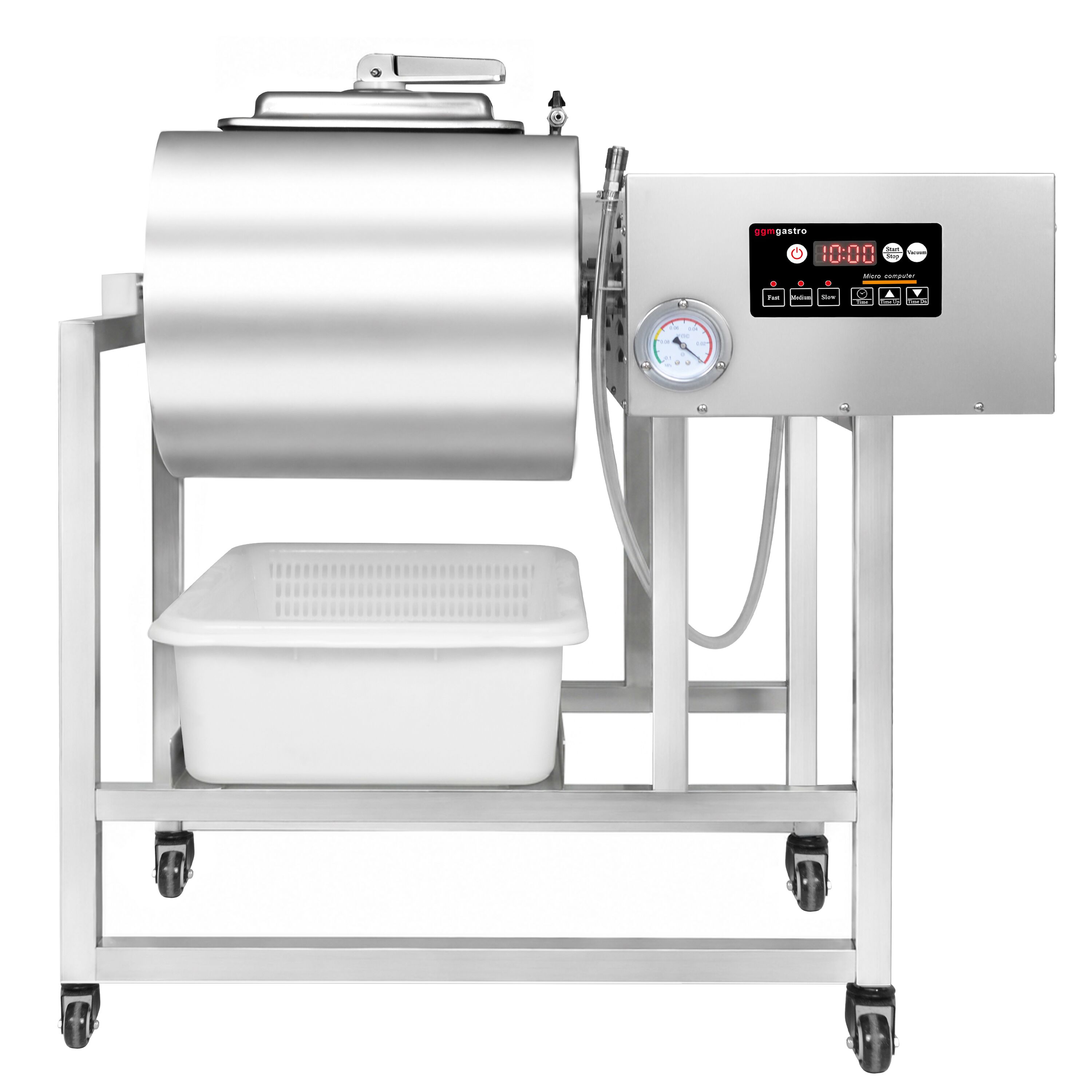 Machine à mariner sous vide - 38 litres - rotation des deux côtés - numérique - avec fonction minuterie