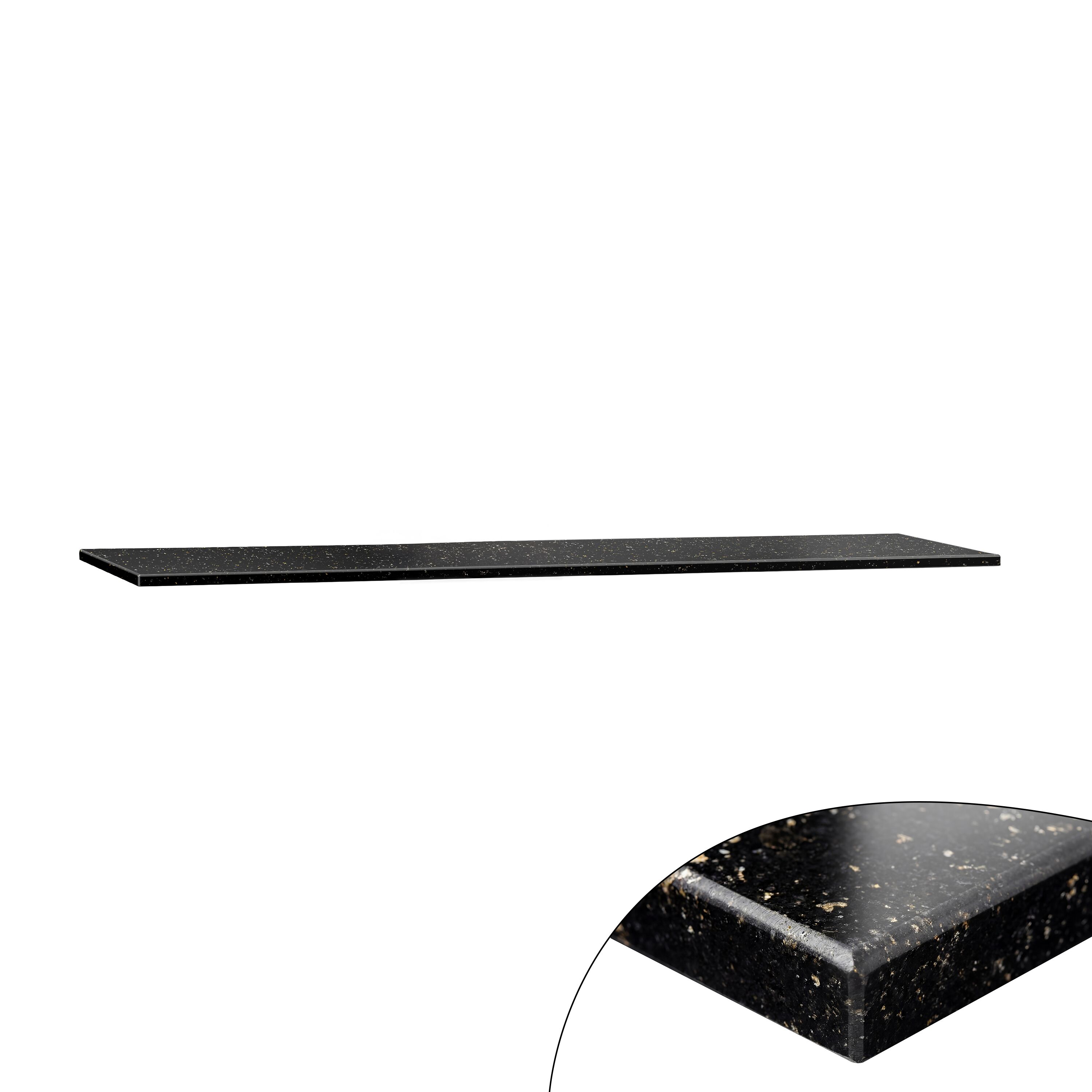 Plan de travail en granit Star Galaxy - 1600x600mm