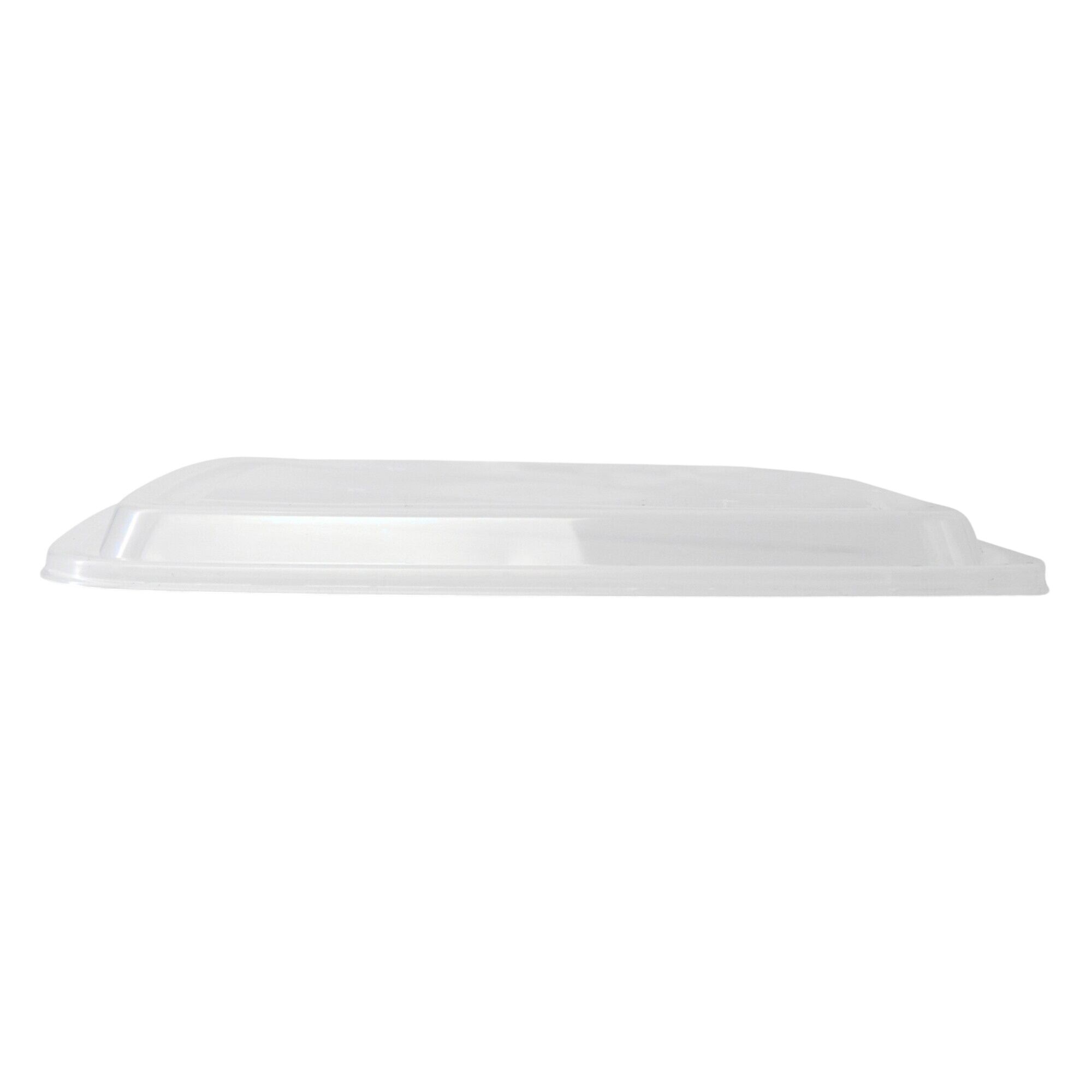 (300 pcs) Barquette réutilisable - Rectangulaire - Transparent