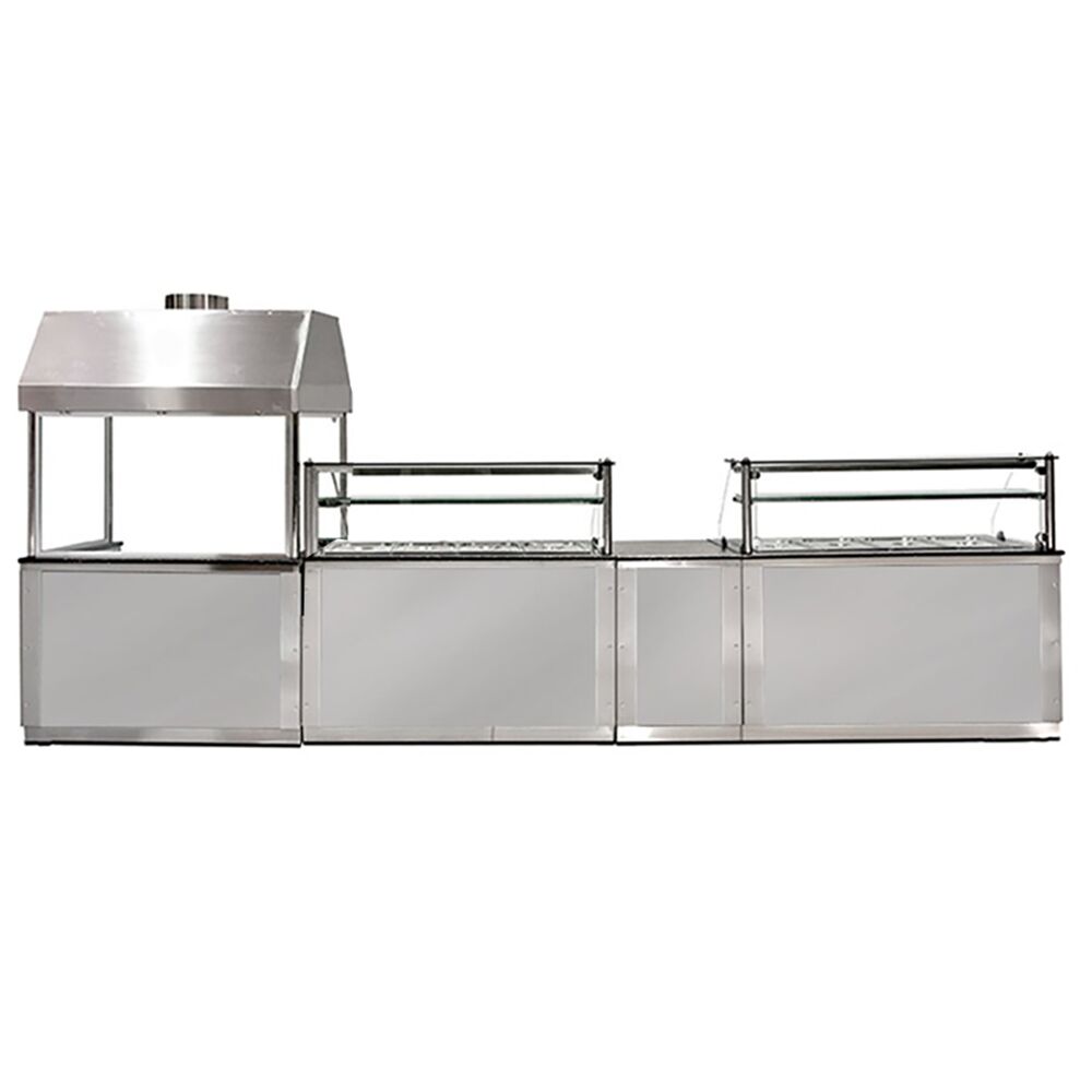 Charcoal Grill - 1360mm - 3 grill grates