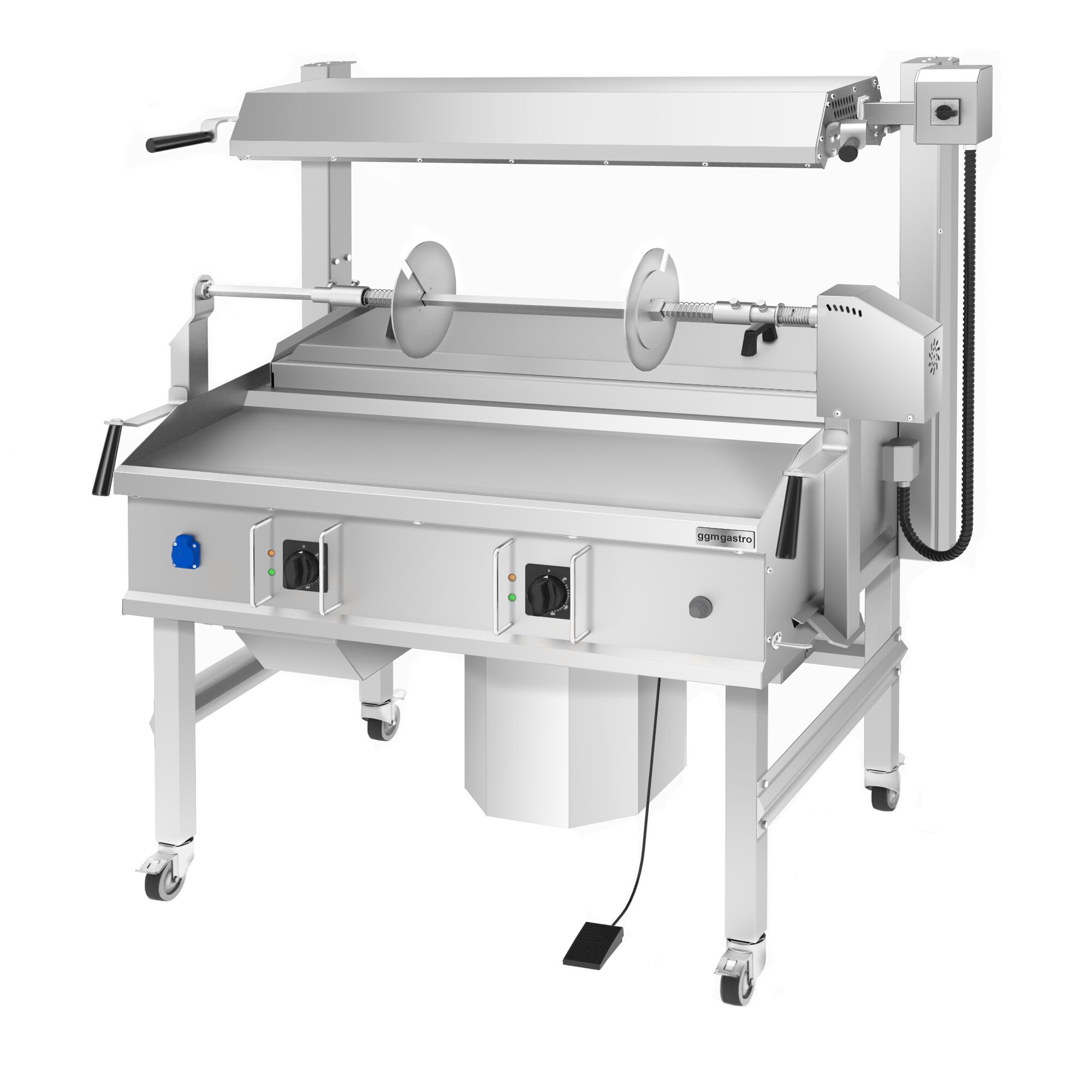 Elektro Cag Kebab Maschine - 14kW - max. 85 kg - horizontal - Standgerät