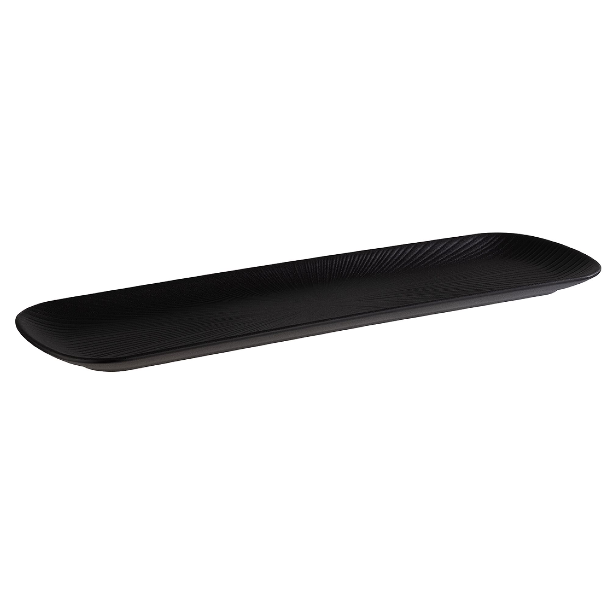 (6 pièces) Plateau GN 2/4 – NERO – Mélamine – Hauteur : 25 mm – Noir