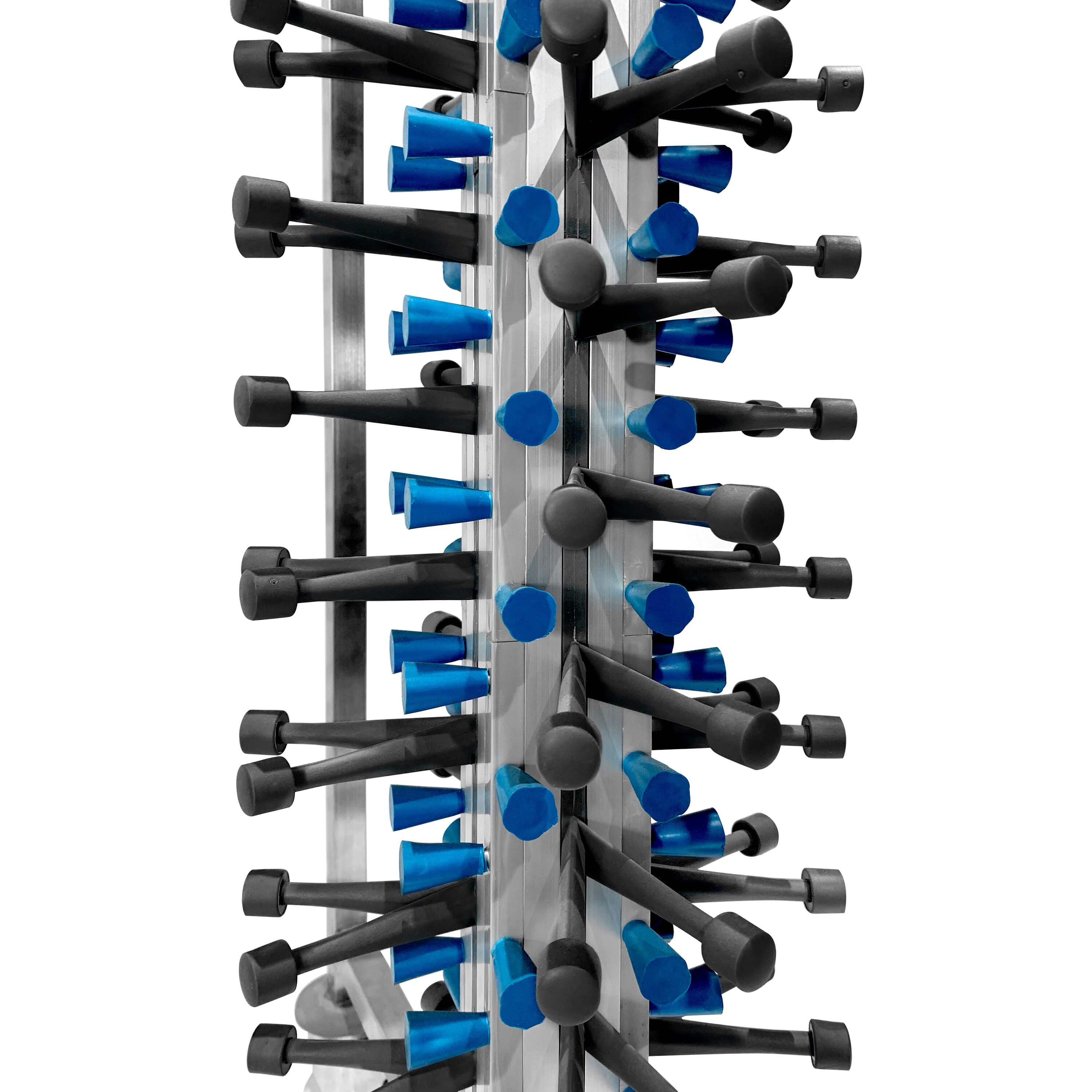 Tellerstapler - bis zu 48 Teller - Ø 16 - 32 cm - Klappbar & Rollbar