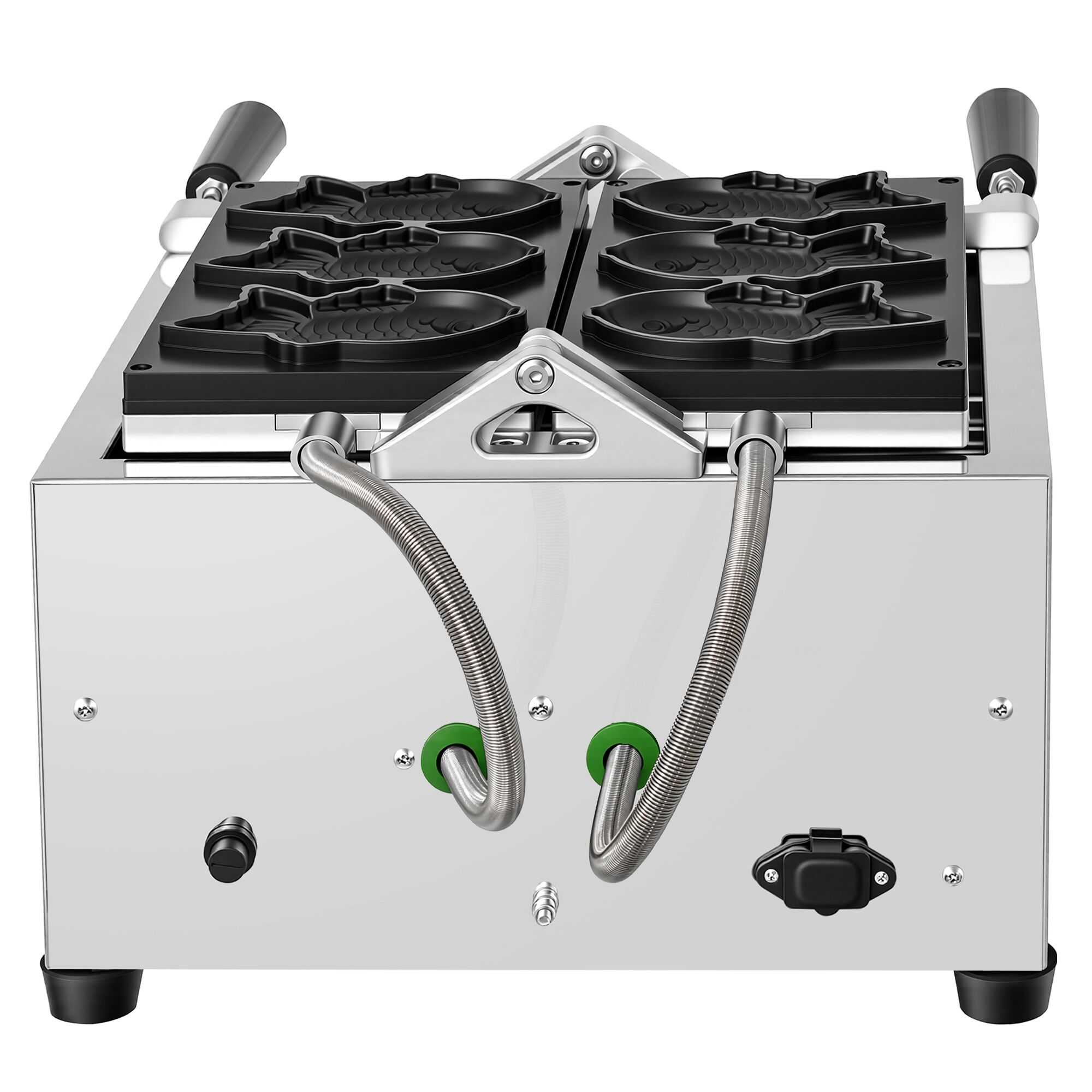 Machine à tartelette professionnelle - 1,6 kW - y compris moule à tartelette : 3x poisson taiyaki