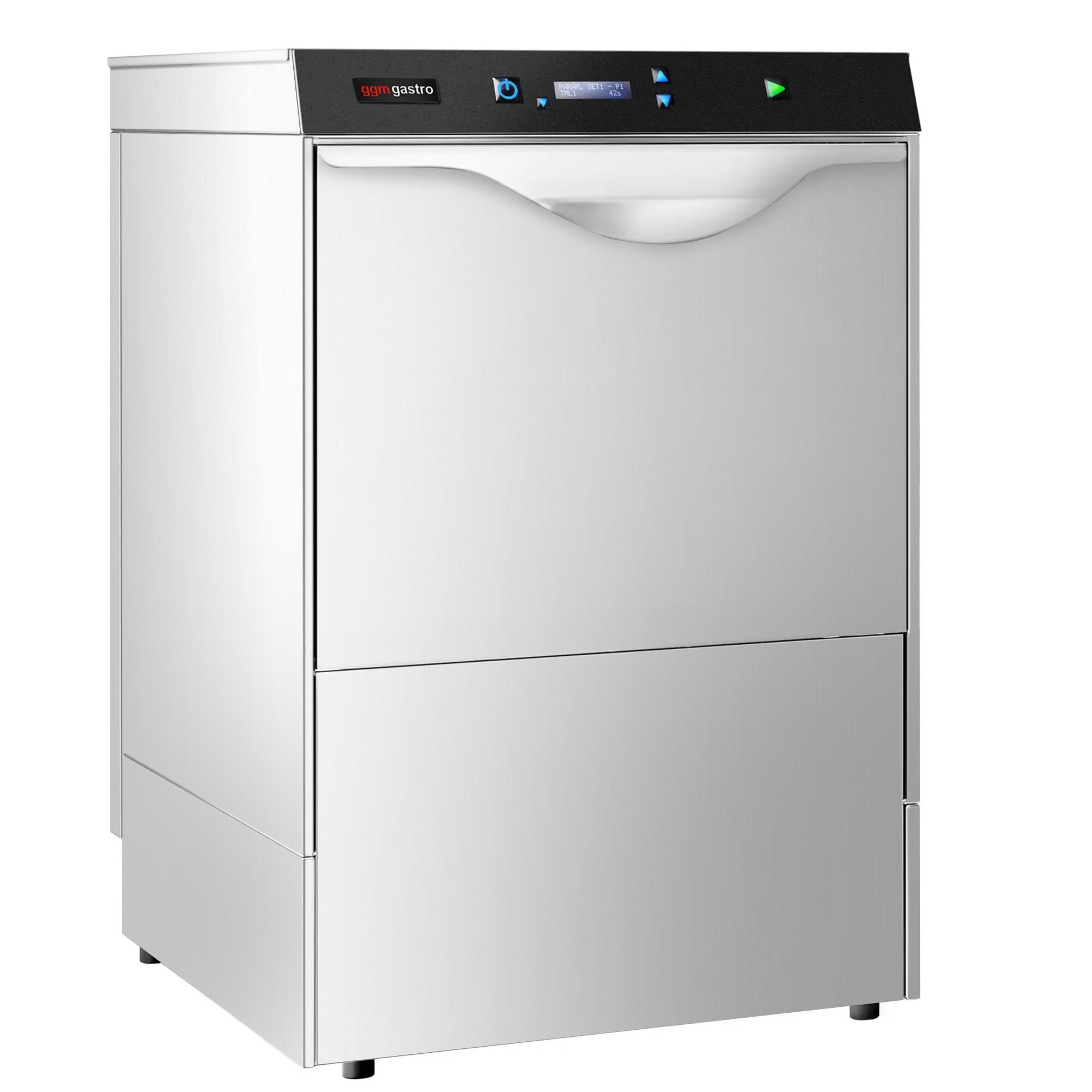 Lave-Vaisselle à Double Paroi - Numérique - 3,9 kW - incl. Détartrant - avec Pompe de Détergent, de Rinçage & de Vidange