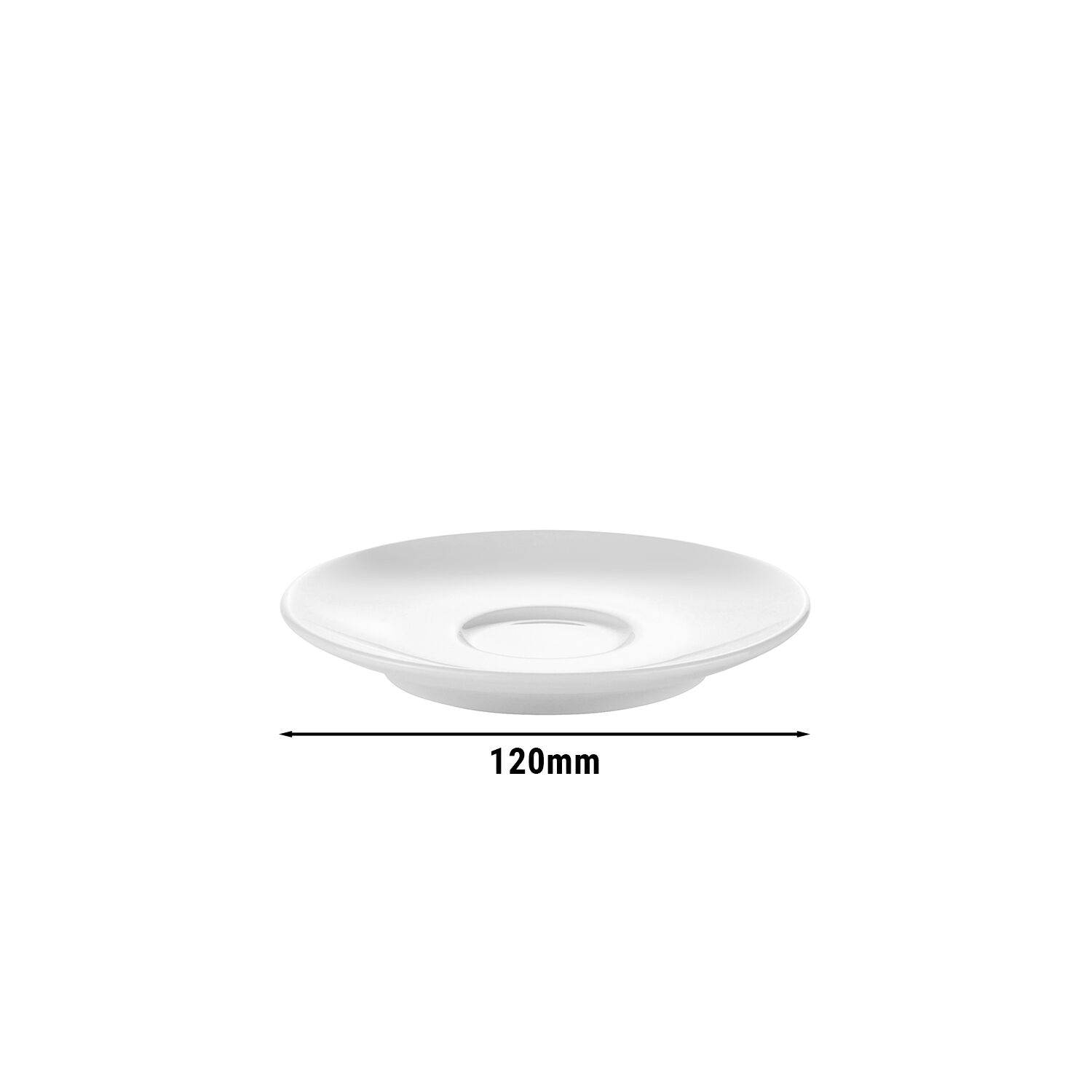 (6 pièces) WMF | BALANCE – Sous-tasse à espresso – Ø 120 mm