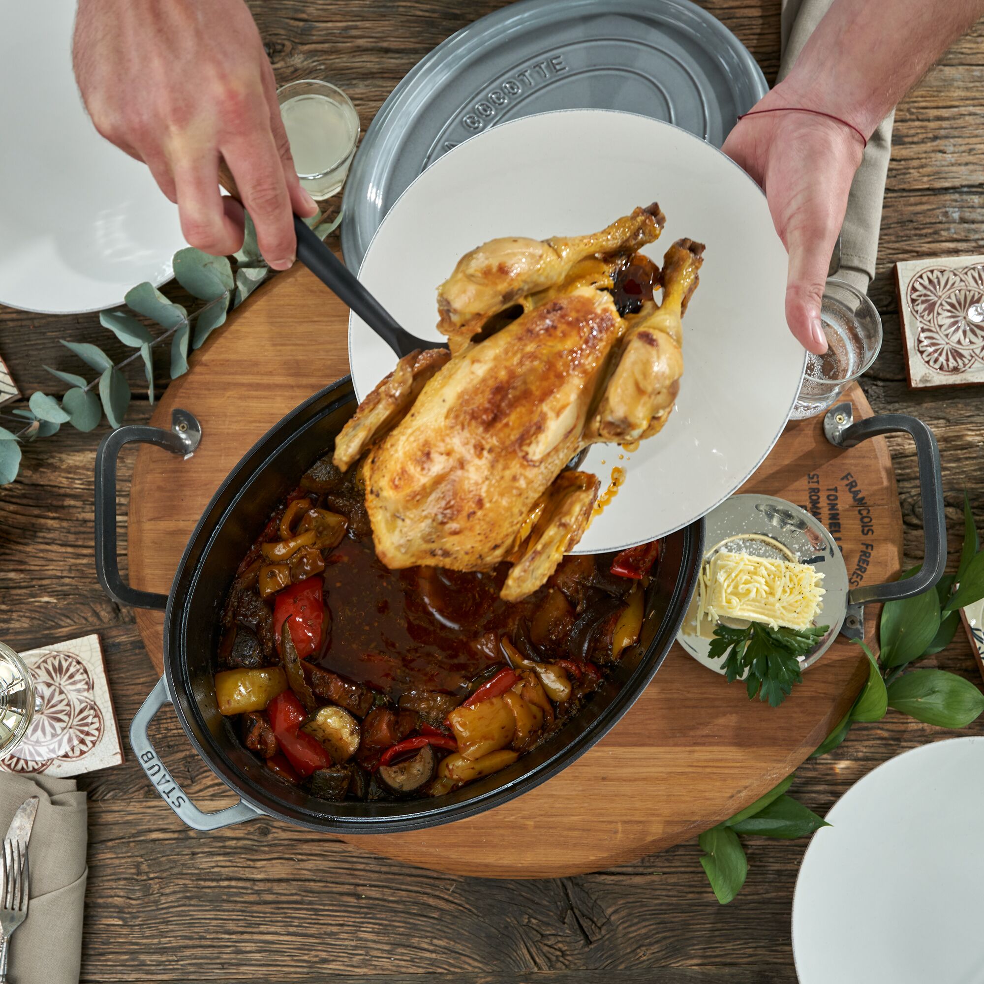 STAUB | LA COCOTTE - kokotka - oválná - 370 mm - litina - grafitově šedá
