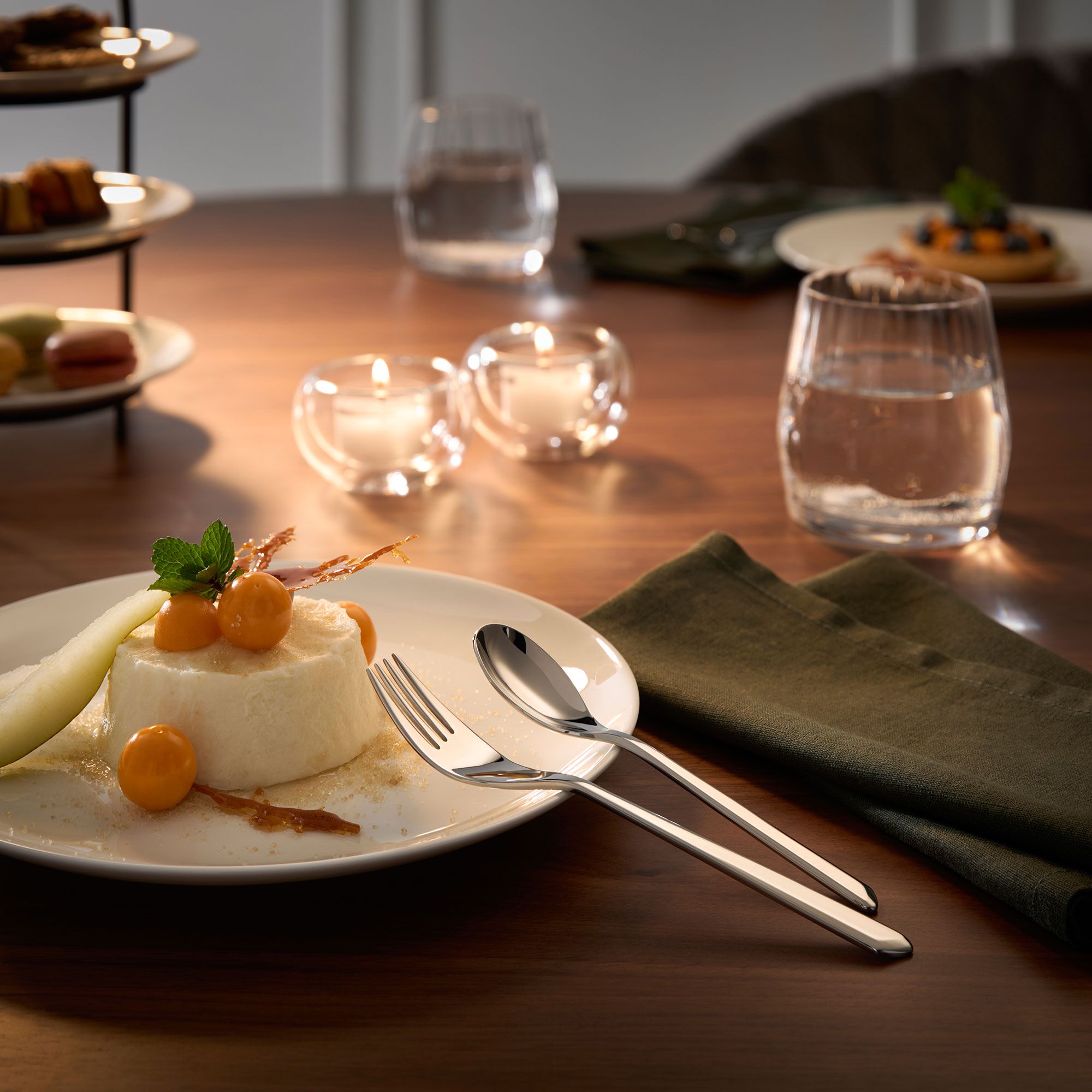 (12 pièces) WMF | SHADES – Cuillères à entrée/dessert – 164 mm – poli