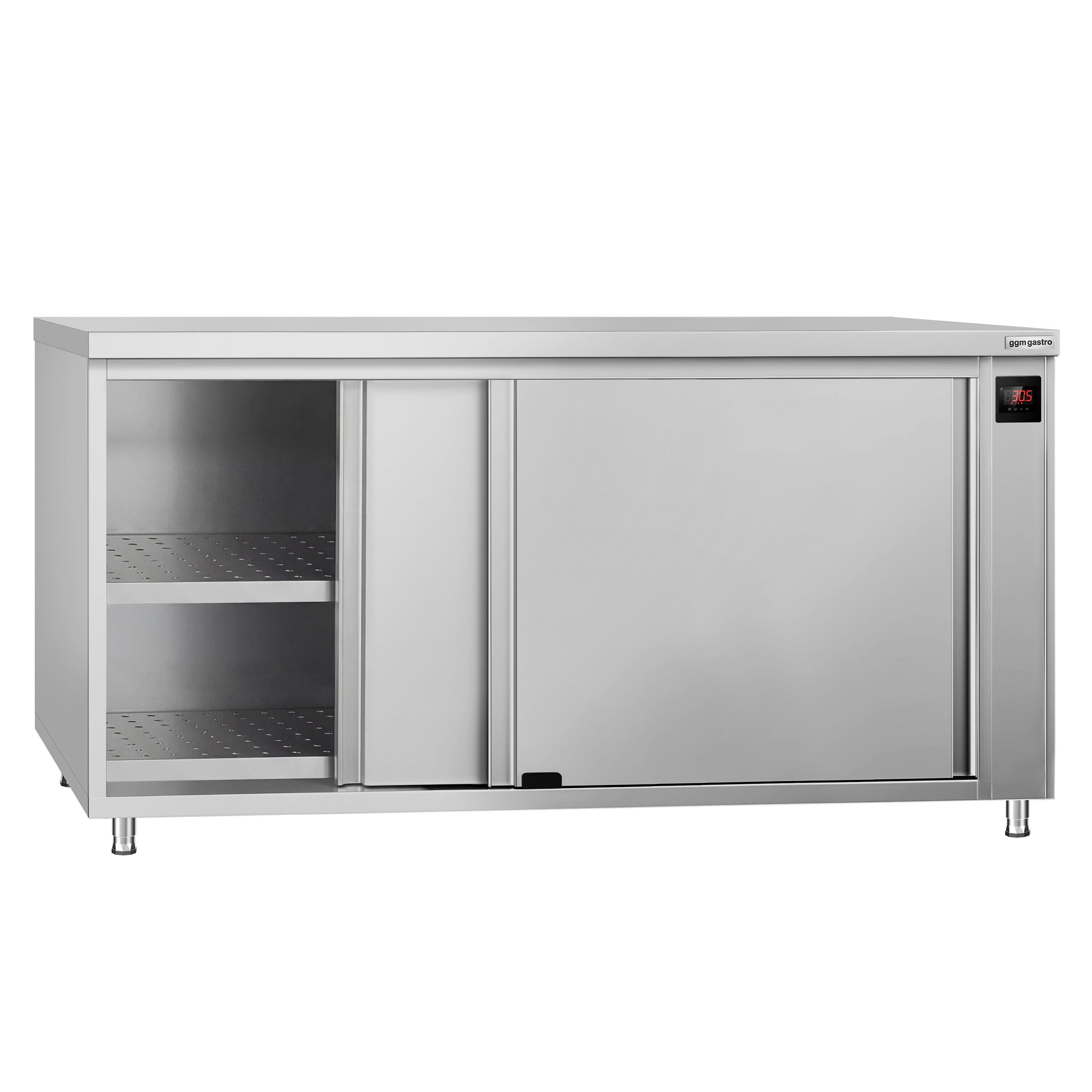 Armoire chauffante professionnelle - 2kW - 1 étagères - 2000x700x870mm