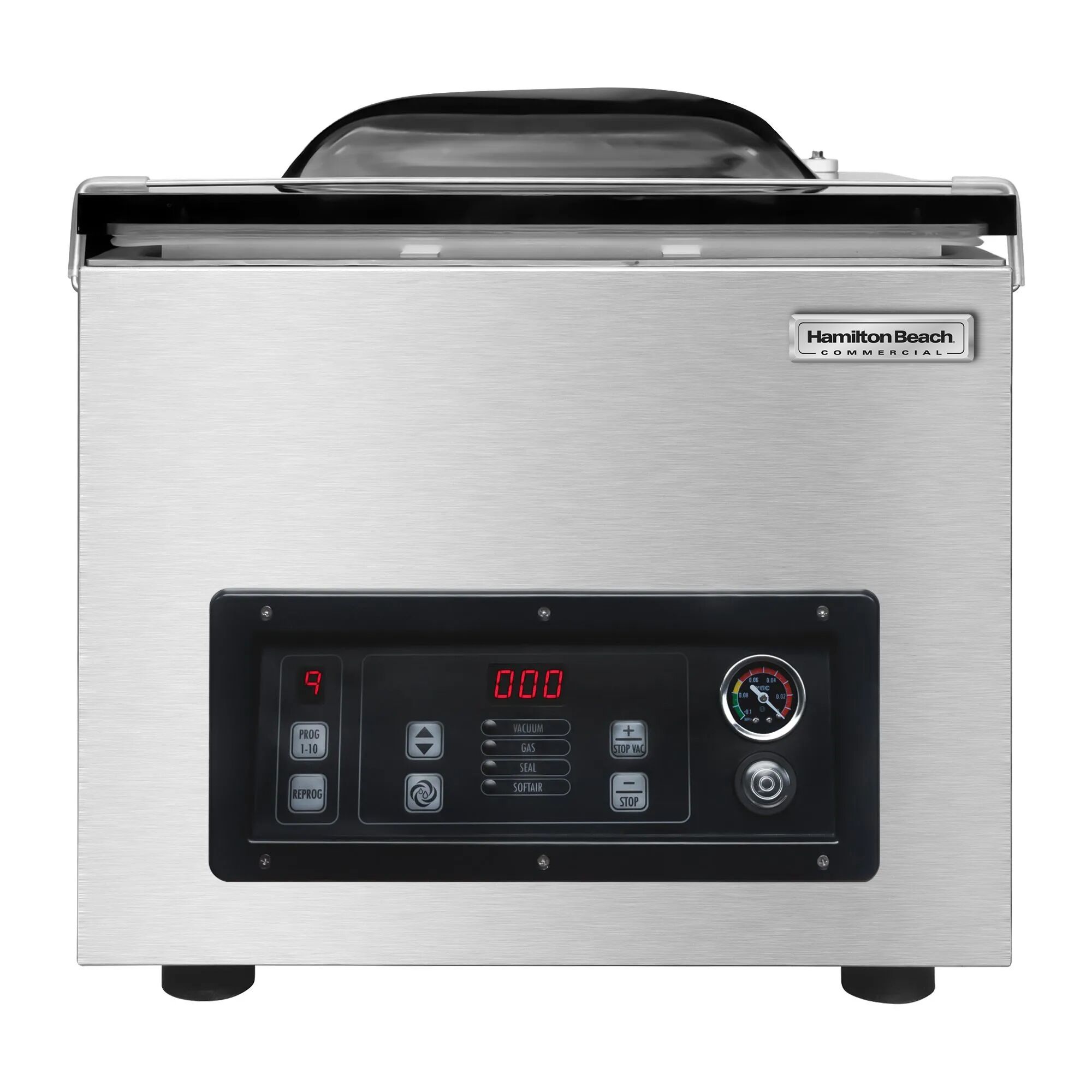 HAMILTON BEACH | PrimaVac HVC406 Chamber Vacuum Sealer – 406mm Seal Bar - 24 m³/h Pump - Gas Flush