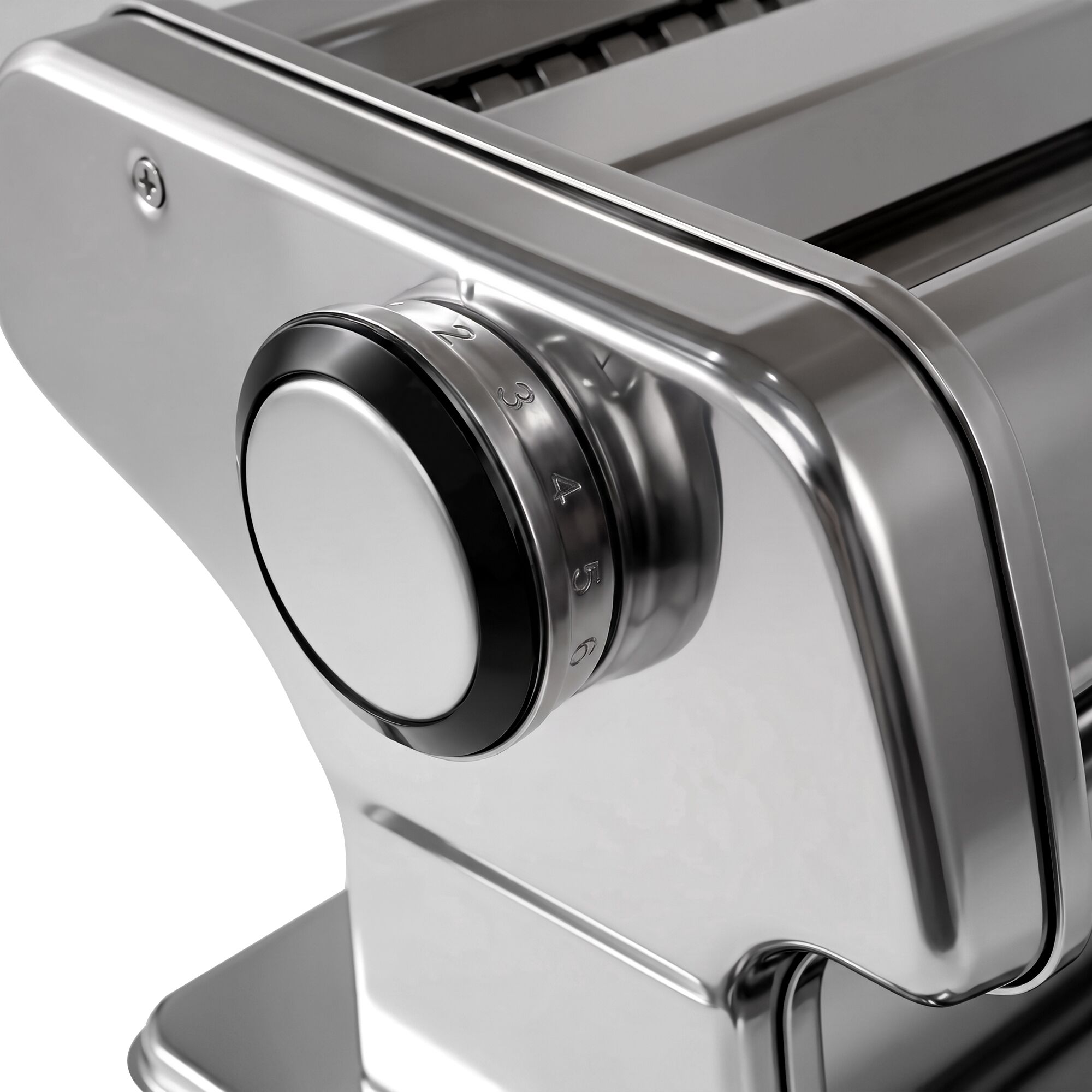 Commercial Electric Pasta Machine – Stainless Steel – 7-Level Dough Thickness Adjustment