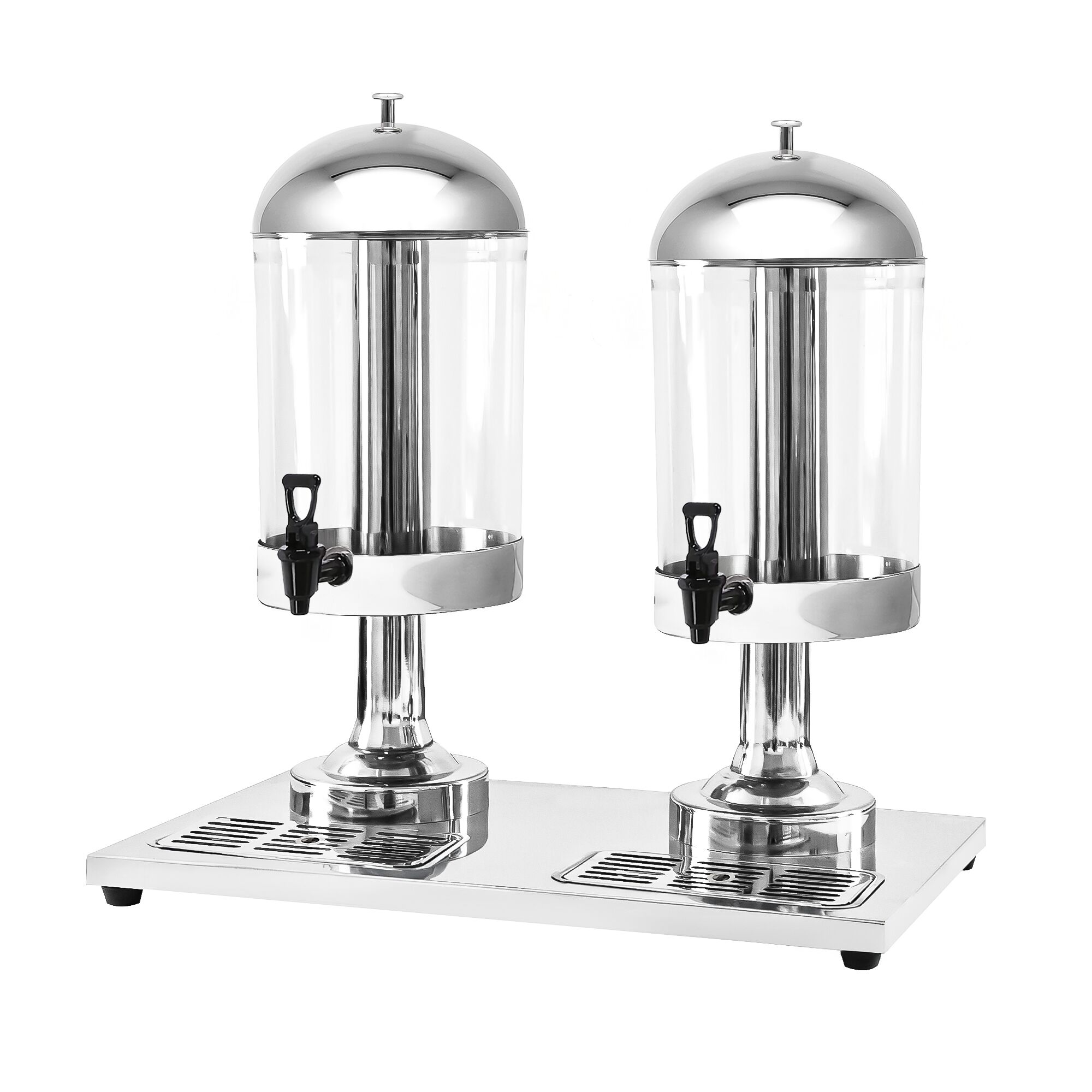 Distributeur de jus - 2 x 8 litres - inox