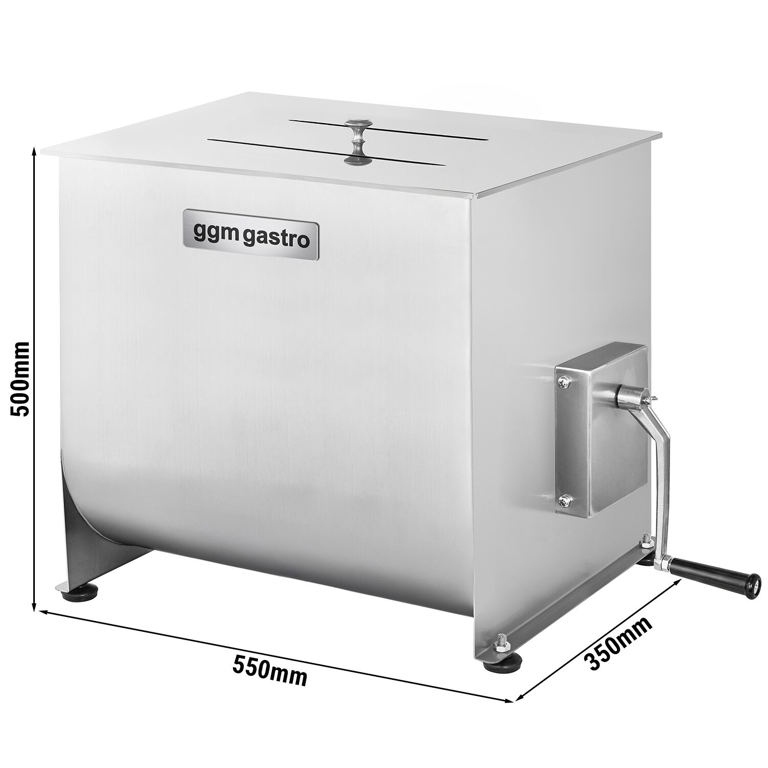 Manual Commercial Meat Mixer - 50L - 43kg