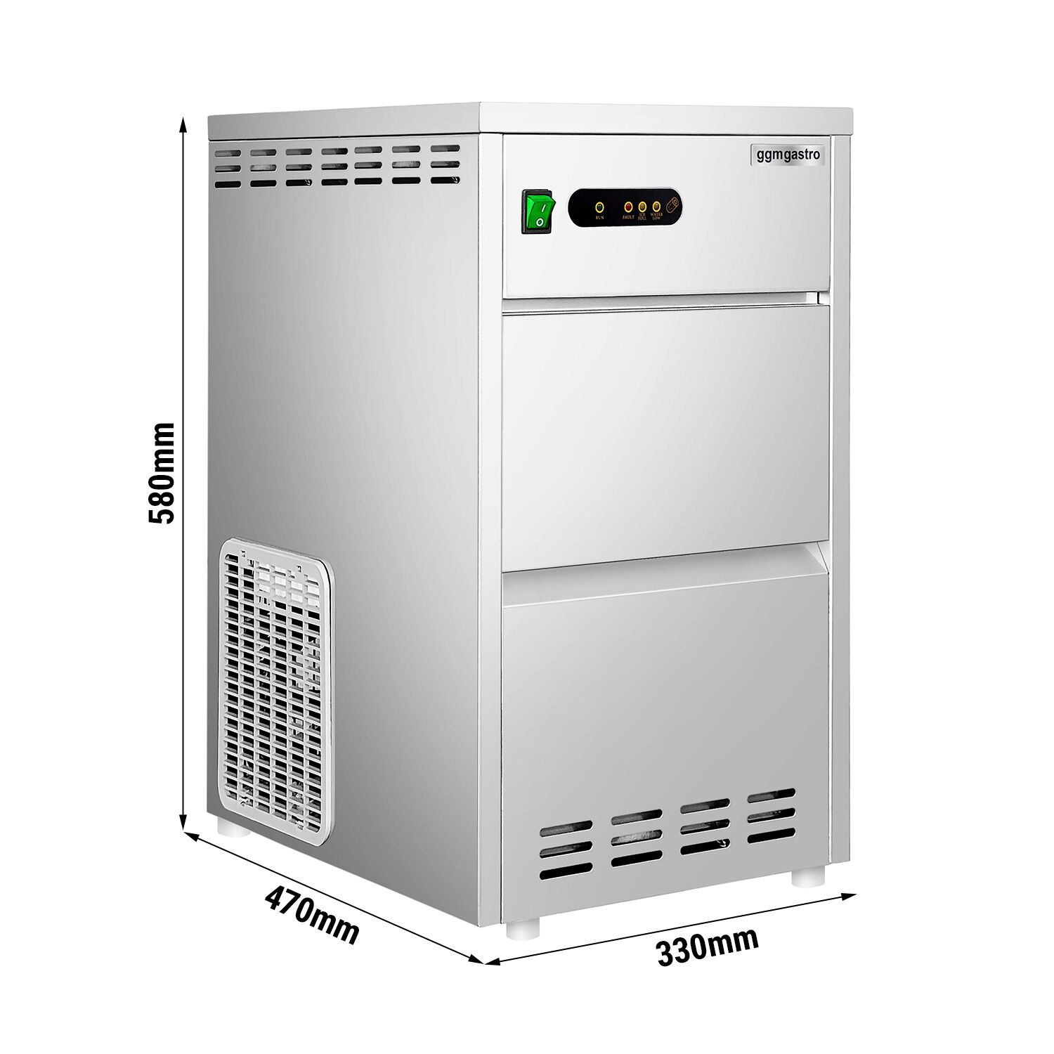 Machine à glace en grains - 30kg/24h