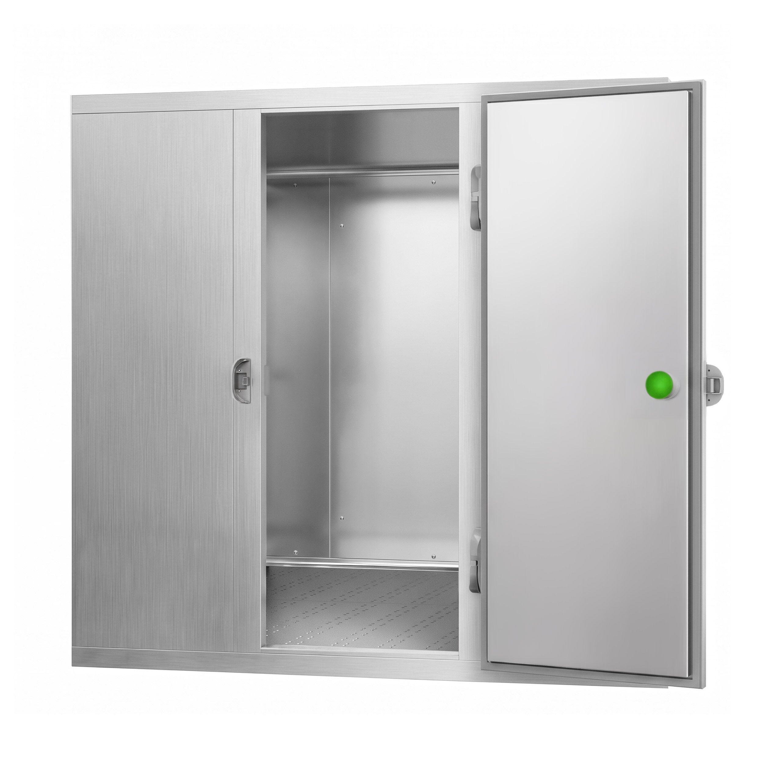 RVS koelcel - 2100x2100mm - 6,90m³
