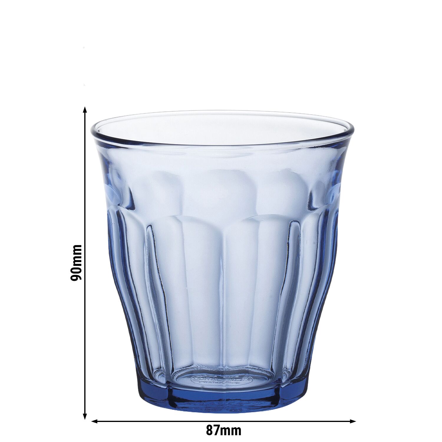 (12 pcs) Duralex Gobelet - PICARDIE - 25 cl - Bleu