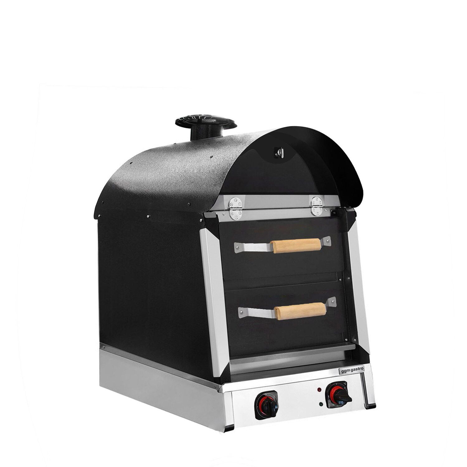 Commercial Electric Jacket Potato Oven - Manual Controls - 3kW - 230V - 530x1010x740mm - with 2 drawers