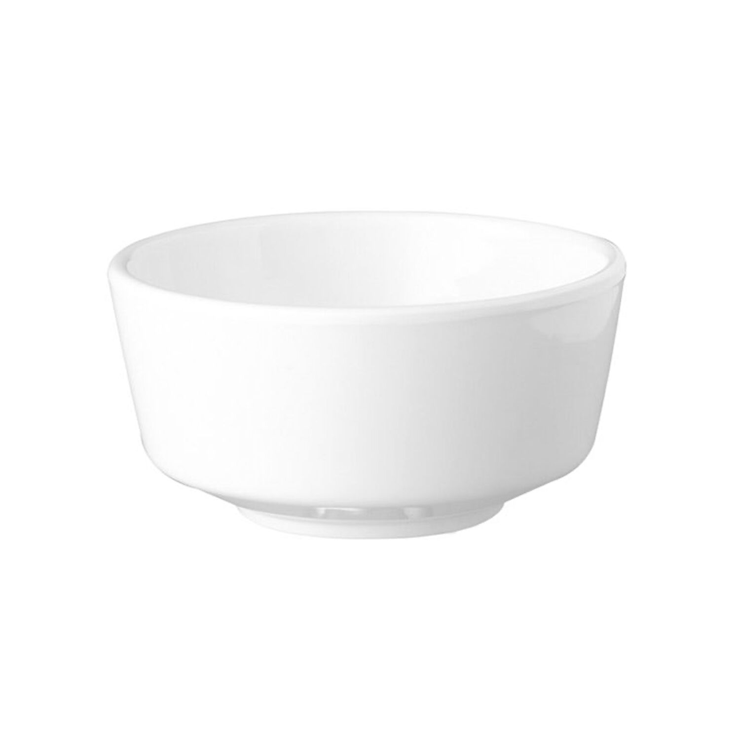 (6 pcs) Coupe - FLOAT - Mélamine - 0,7L - Ø 150mm - Profondeur : 75mm - Blanc