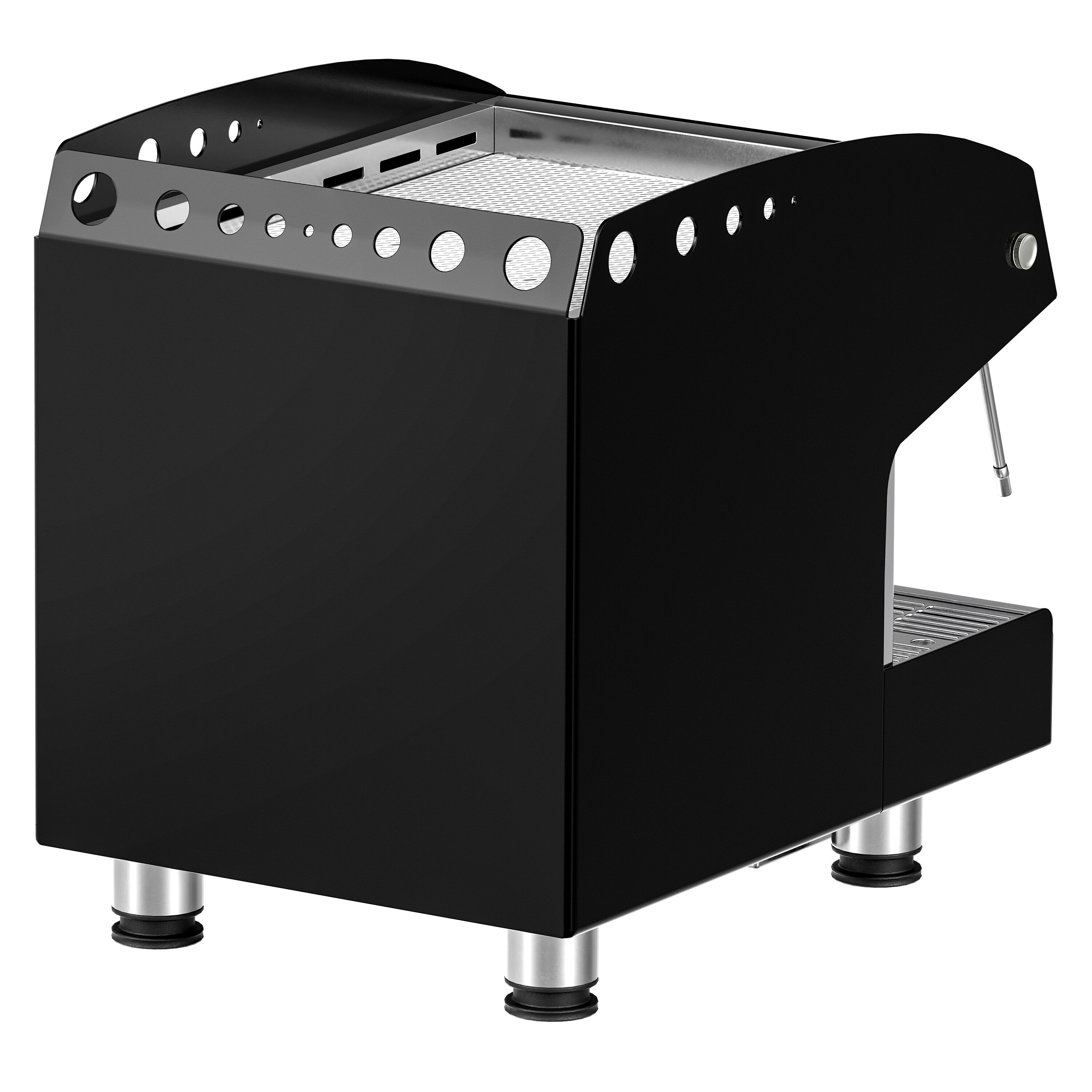 Machine à café porte-filtre – 1 groupe – avec système de préinfusion inclus