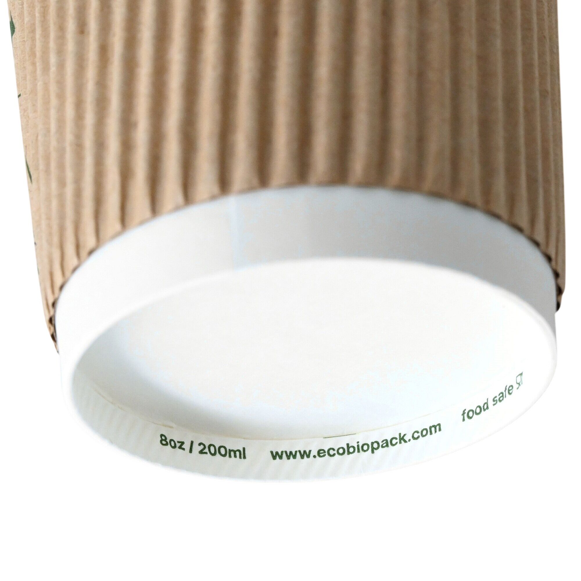 (500 pcs) Couvercle réutilisable - Transparent - compatible avec 200ml Bol à soupe Ø80mm gobelet carton cannelé