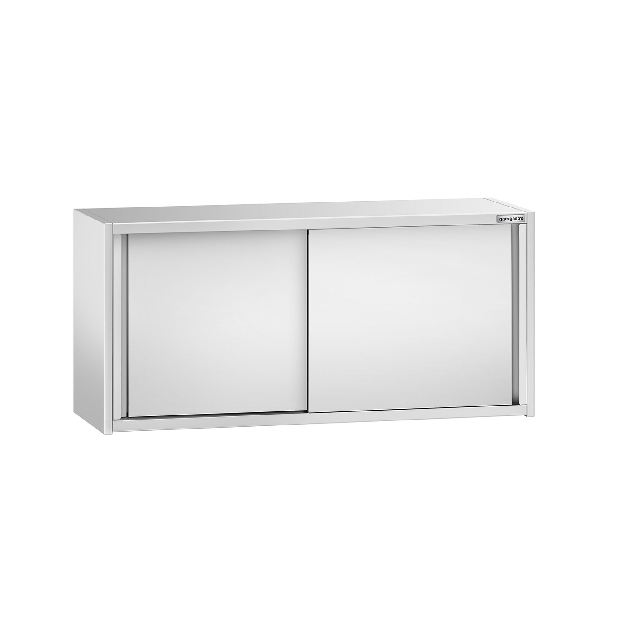 Armoire murale en acier inoxydable PREMIUM - 1400x400mm - avec portes coulissantes - 650mm de haut