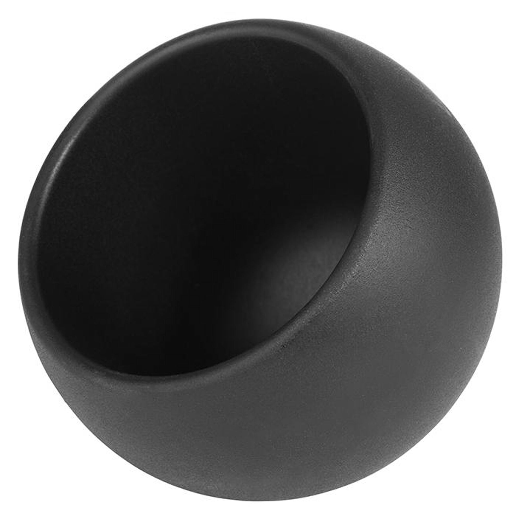 Set de service MOON - Mélamine - carré - 80x80mm - Profondeur : 75mm - 50ml - Noir
