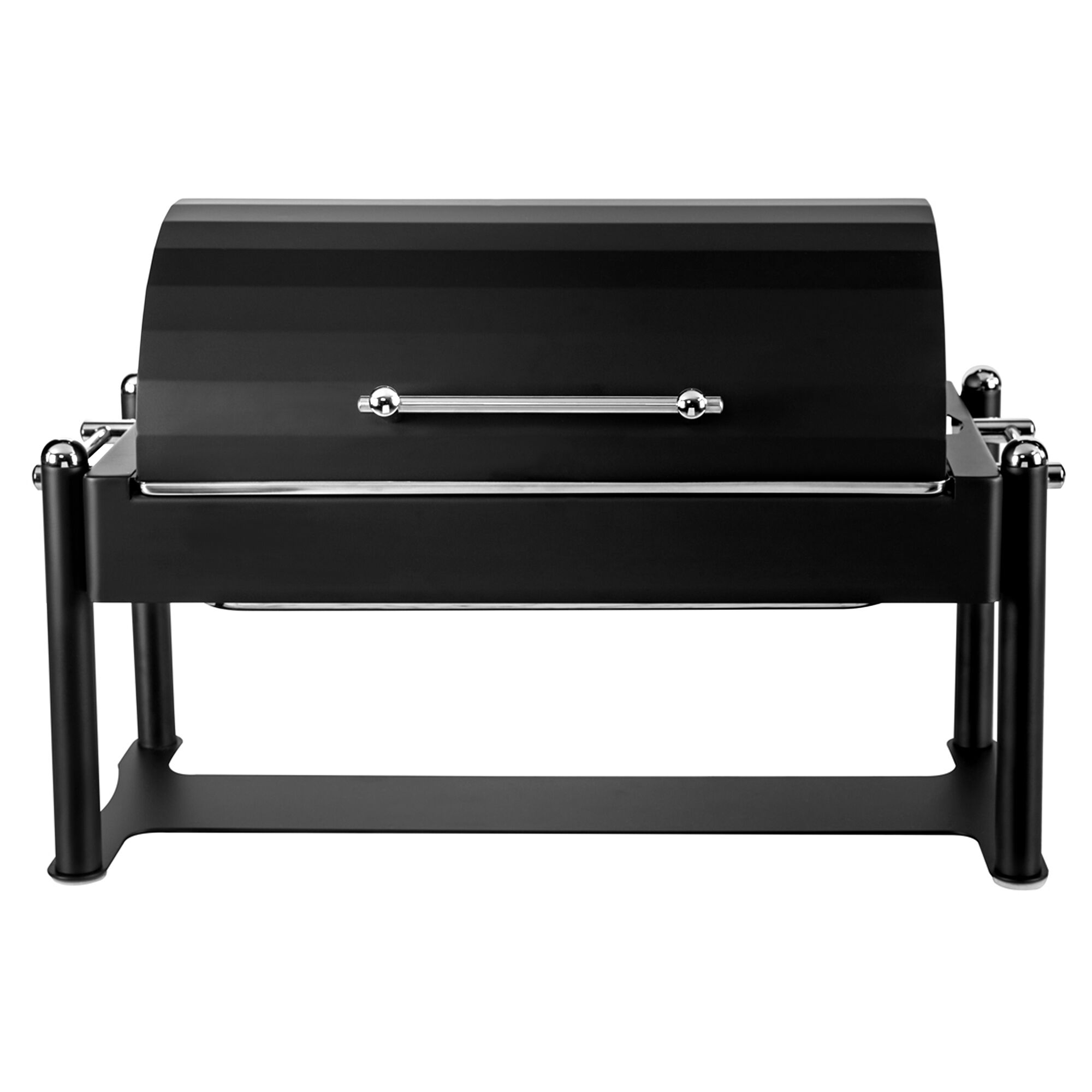 Chafing dish - avec couvercle - Noir