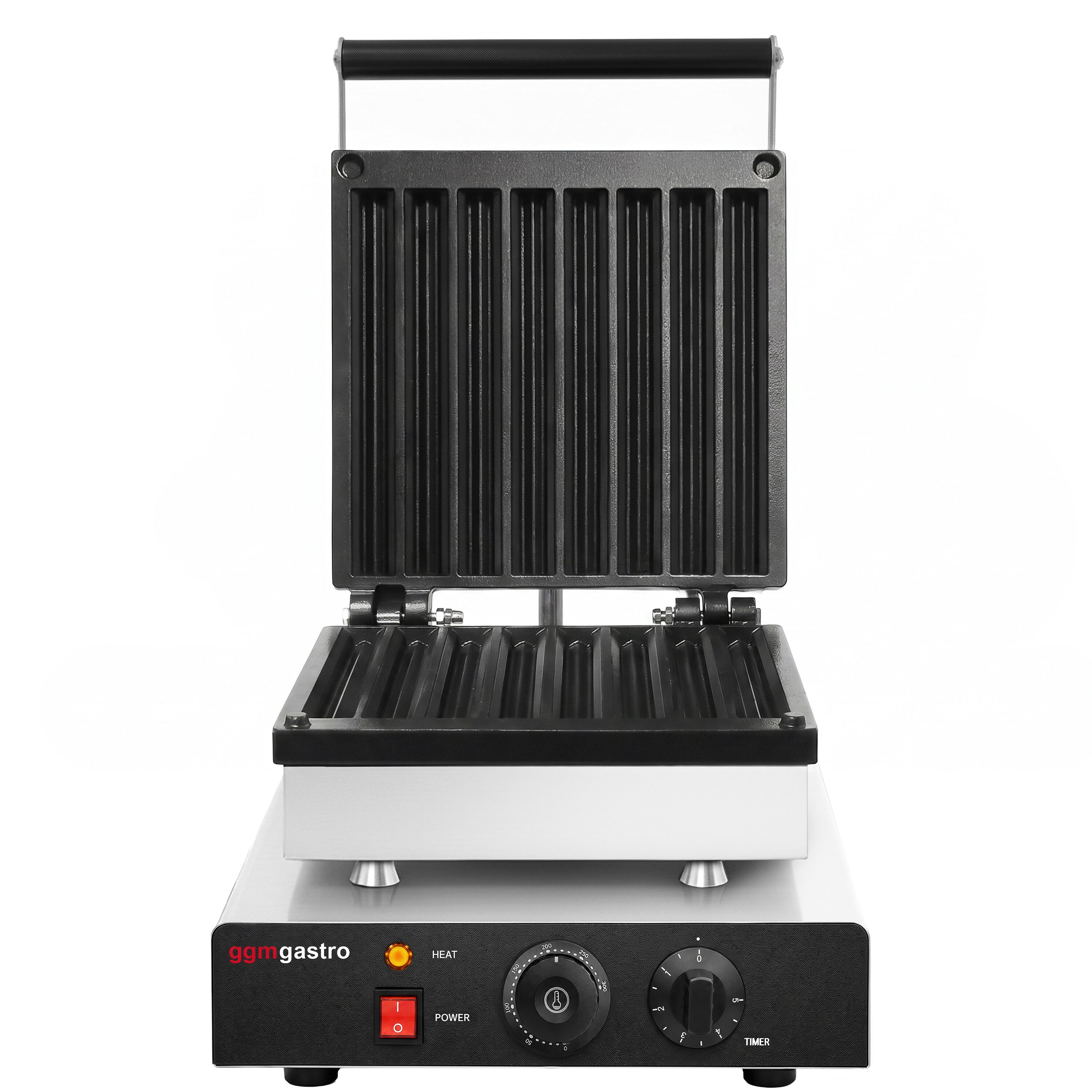 Waffle iron - Single - Manual - 1,75 kW - Shape: Churro - Teflon-coated baking plates