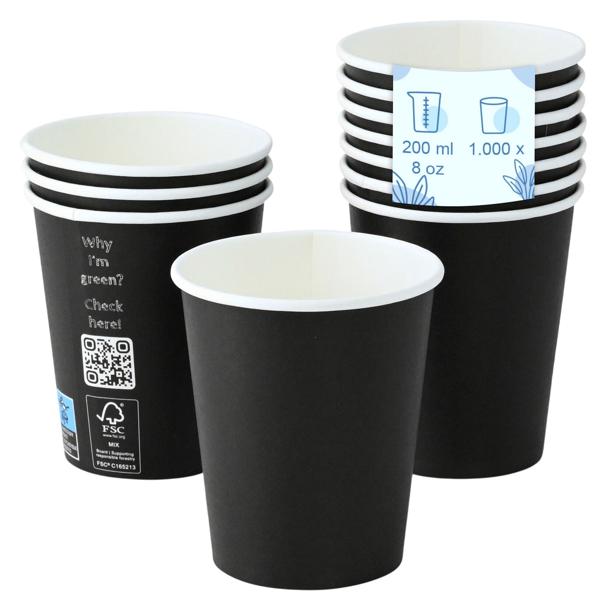 (1000 pcs) Couvercle réutilisable - Transparent - compatible avec 200ml Bol à soupe Ø80mm