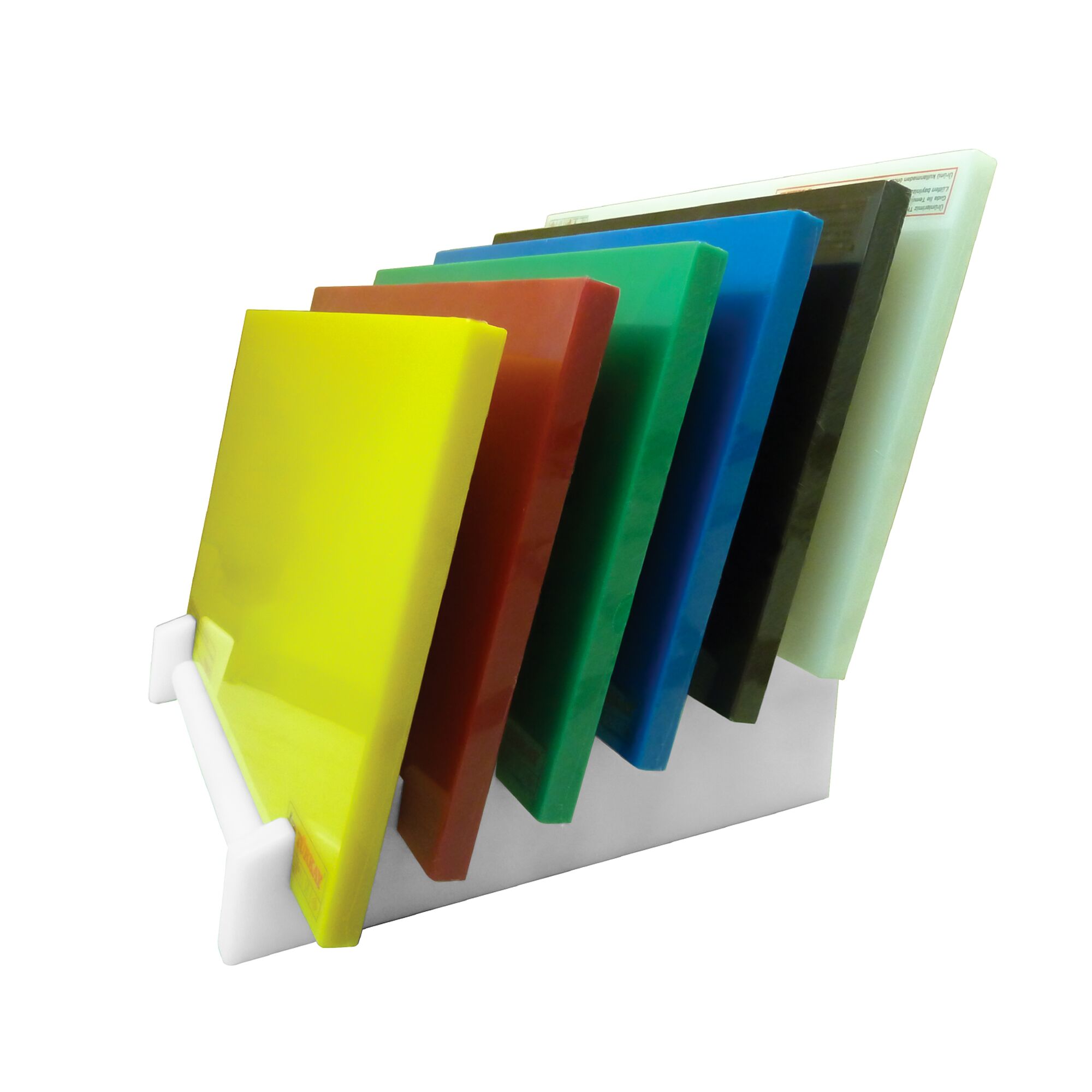 Chopping Board Rack for 20mm Boards - 6 Slots - Polyethylene