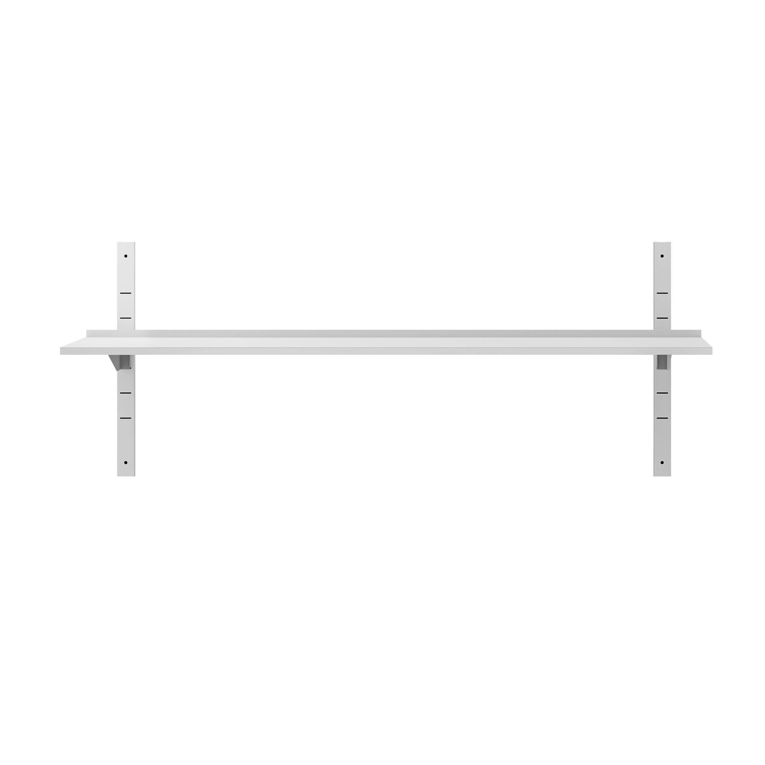 Étagère murale ECO en inox - 1800 × 300 mm - avec 1 étage