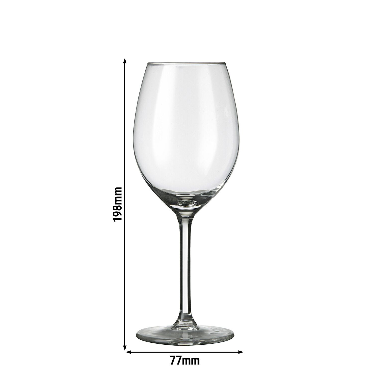 (6 pcs) Wine glass - ESPRIT - 320 ml - Clear