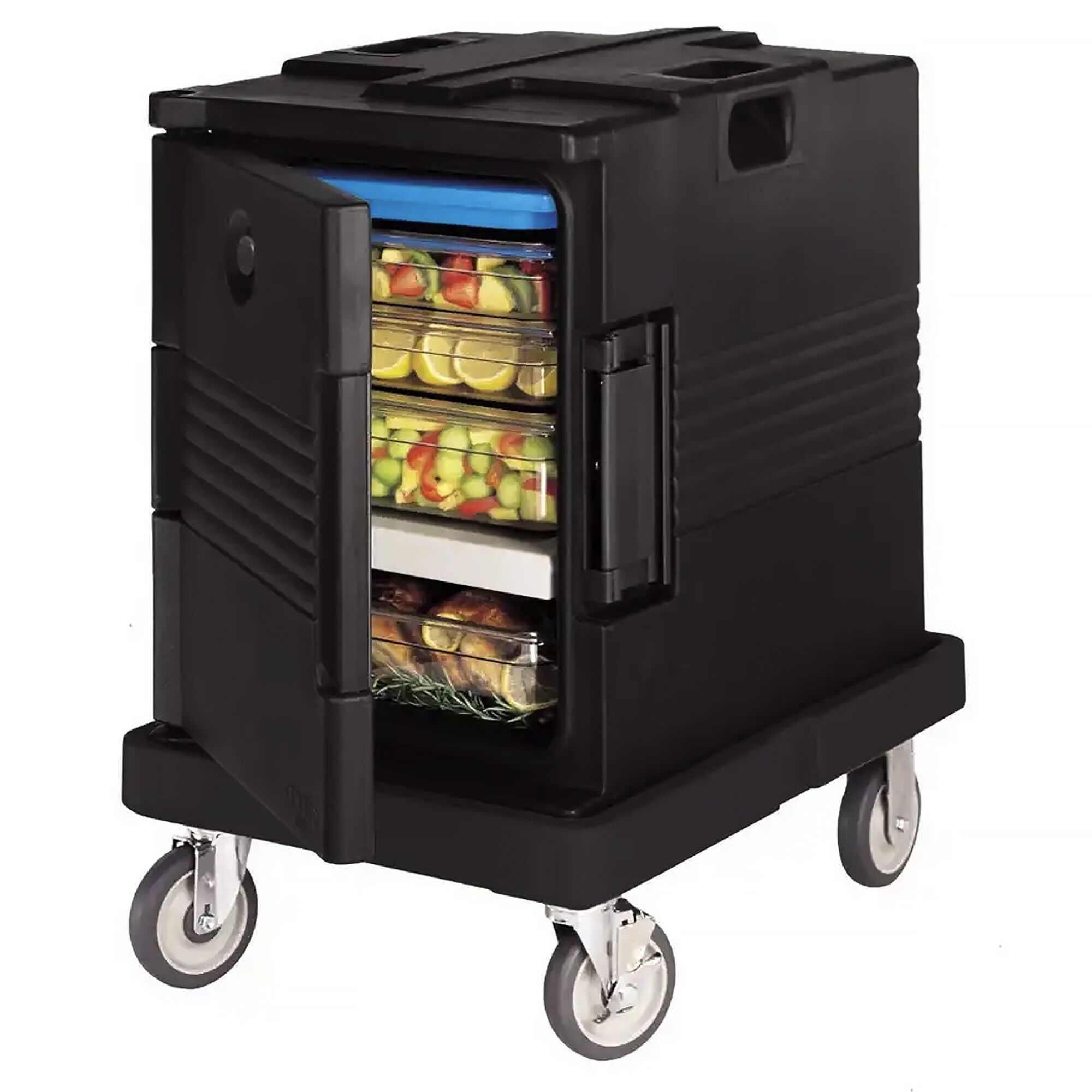 CAMBRO | ULTRA PAN CARRIER® - Conteneur thermique 57 litres - pour 4 bacs GN 1/1 - Noir