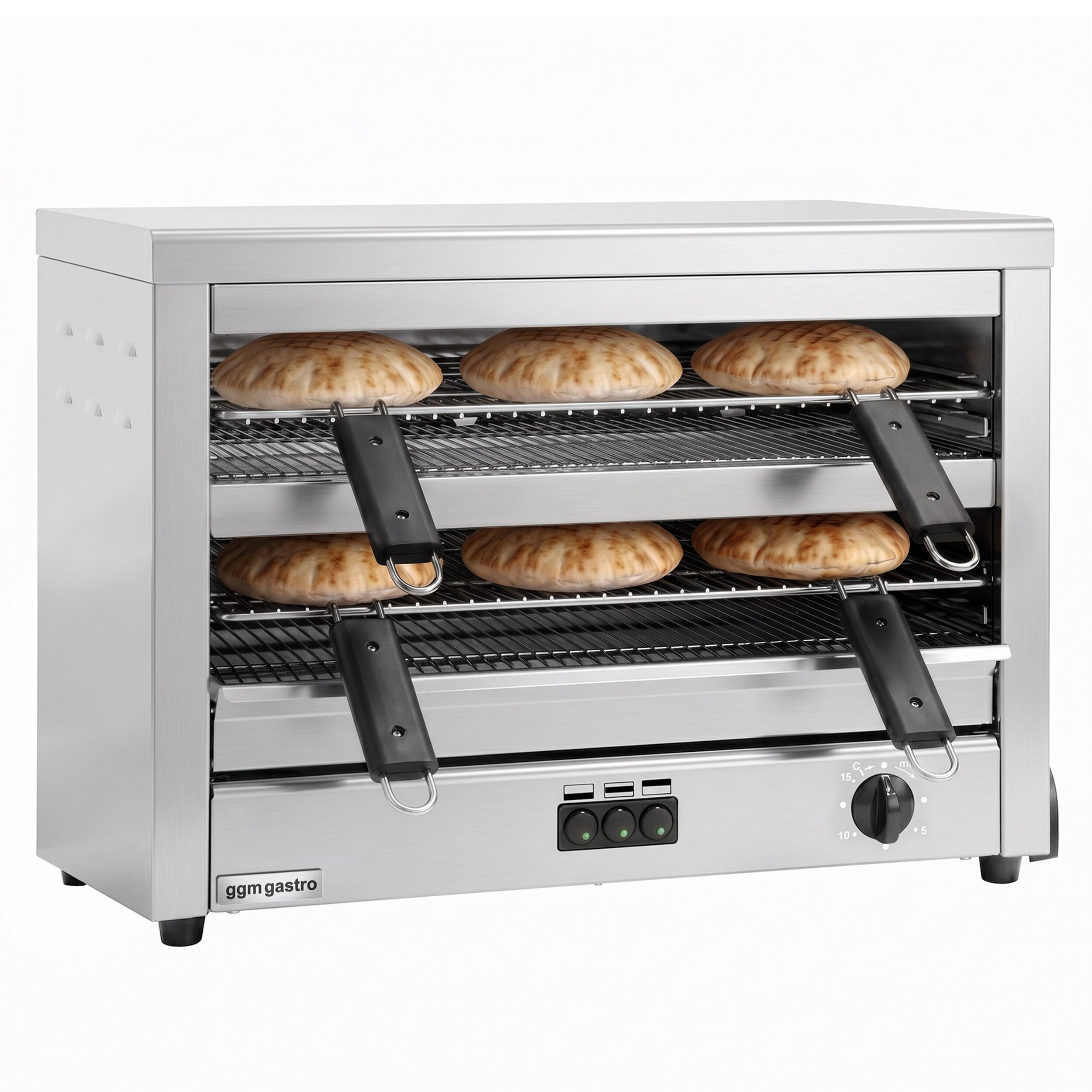 Salamander Grill - Infrared - 4.5kW - 230/400V - 2 Shelves