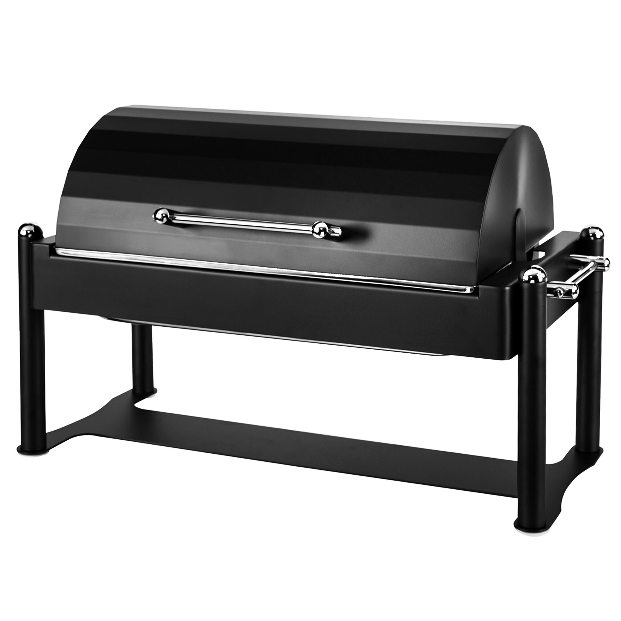 Chafing dish - avec couvercle - Noir