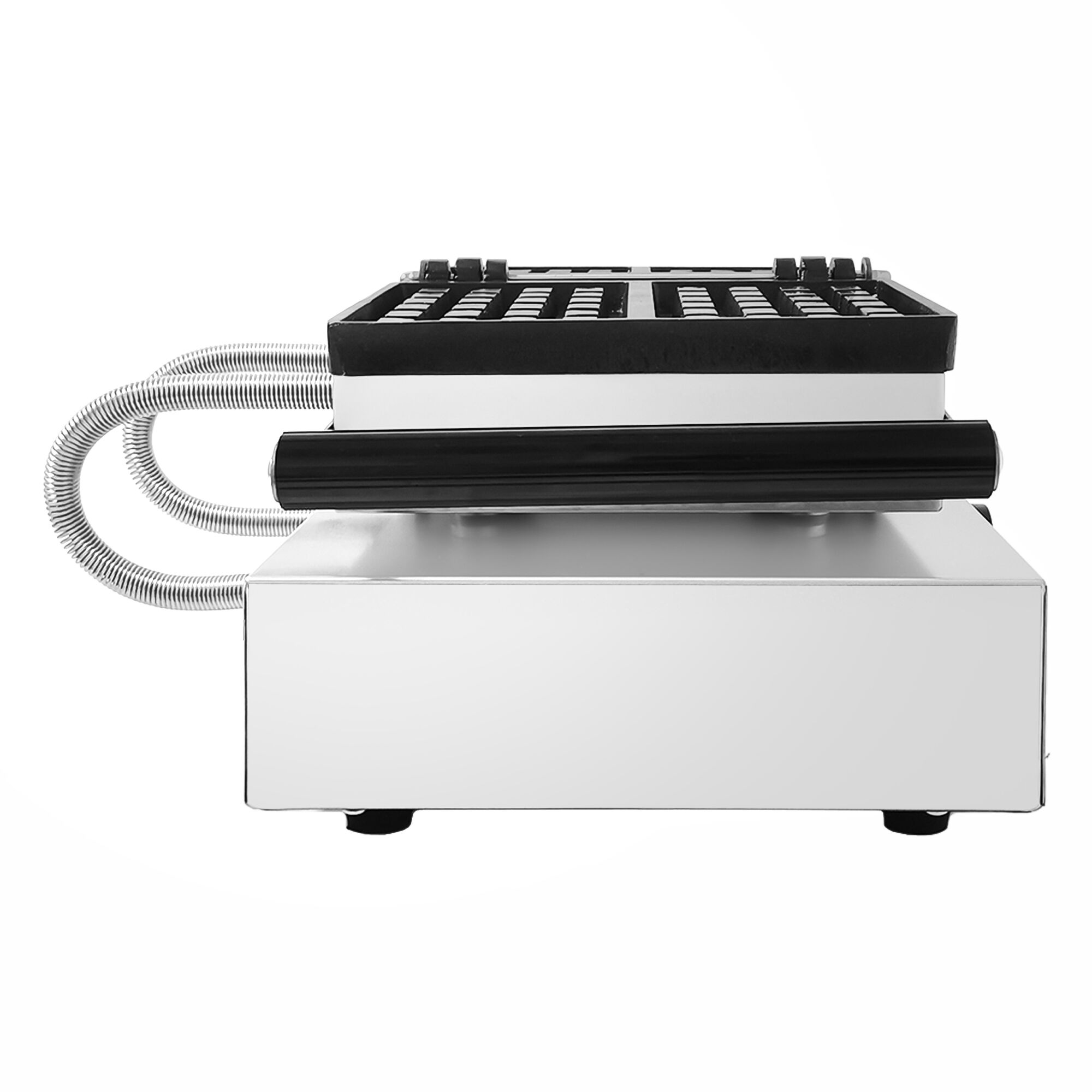 Gaufrier – simple – manuel – 1,6 kW – Forme : 2 gaufres de Bruxelles – avec surface de cuisson rotative à 180°