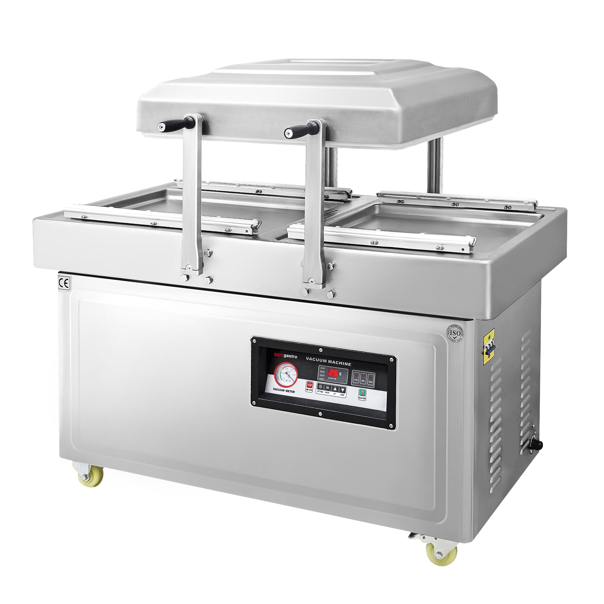 Machine sous vide à double cloche – 20 m³/h – 750 watts