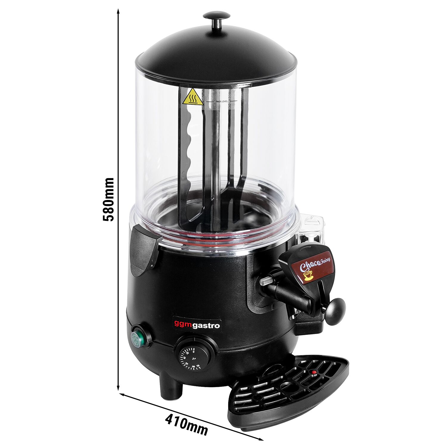 Chocolatière - 10L - 1kW - Noir