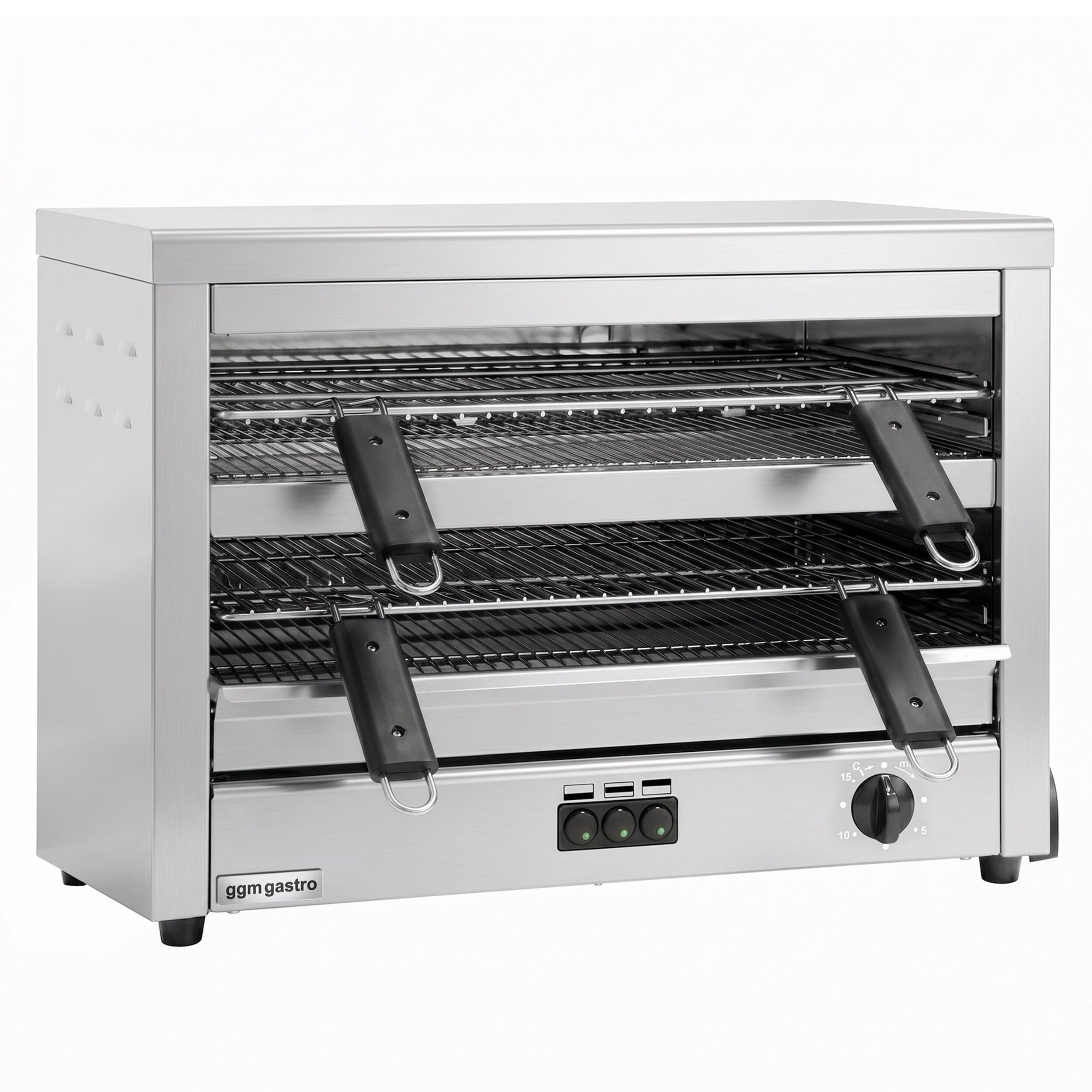 Salamander Grill - Infrared - 4.5kW - 230/400V - 2 Shelves